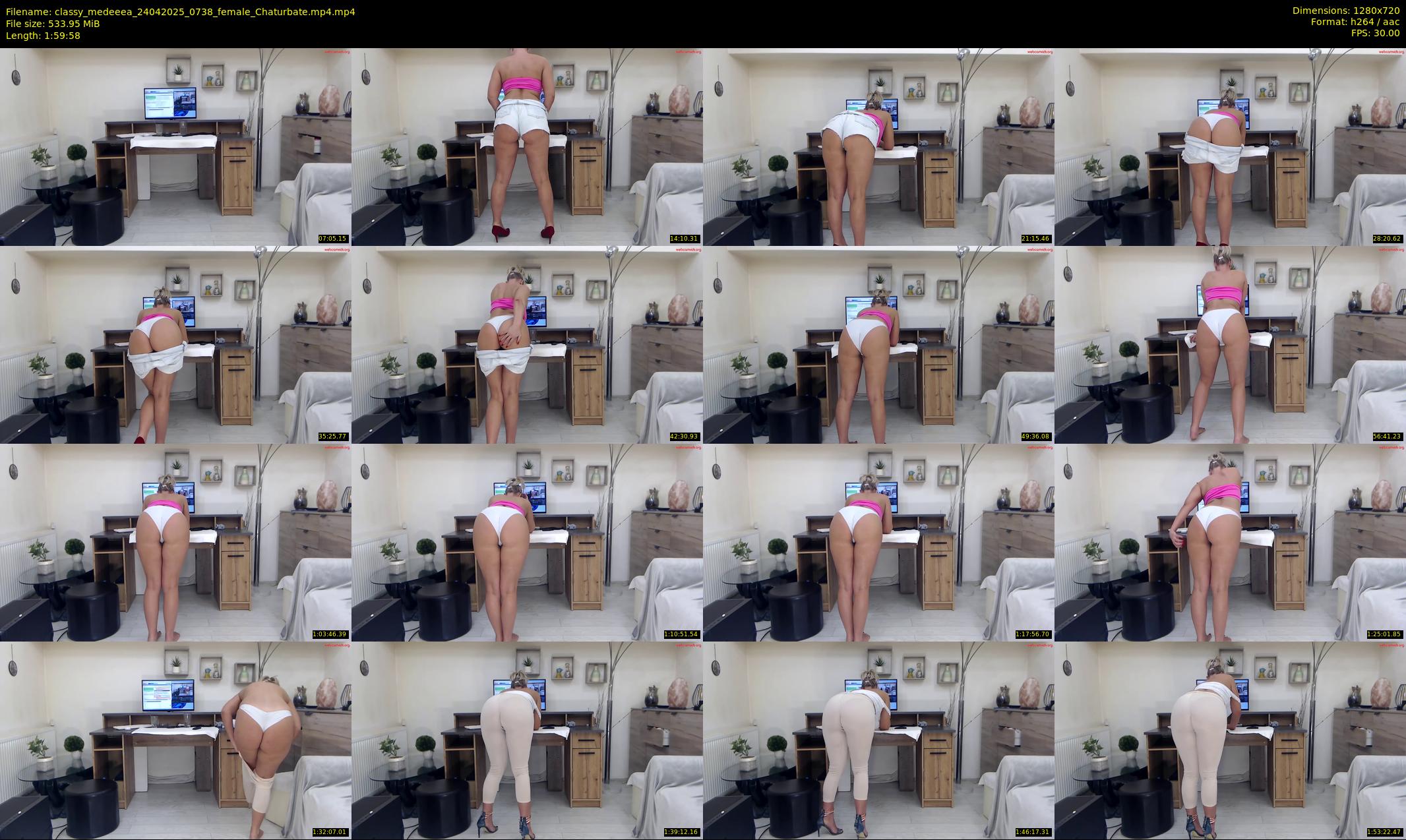 classy_medeeea — 120 minute Chaturbate female cam show recording, 720p, Apr 24, 2025