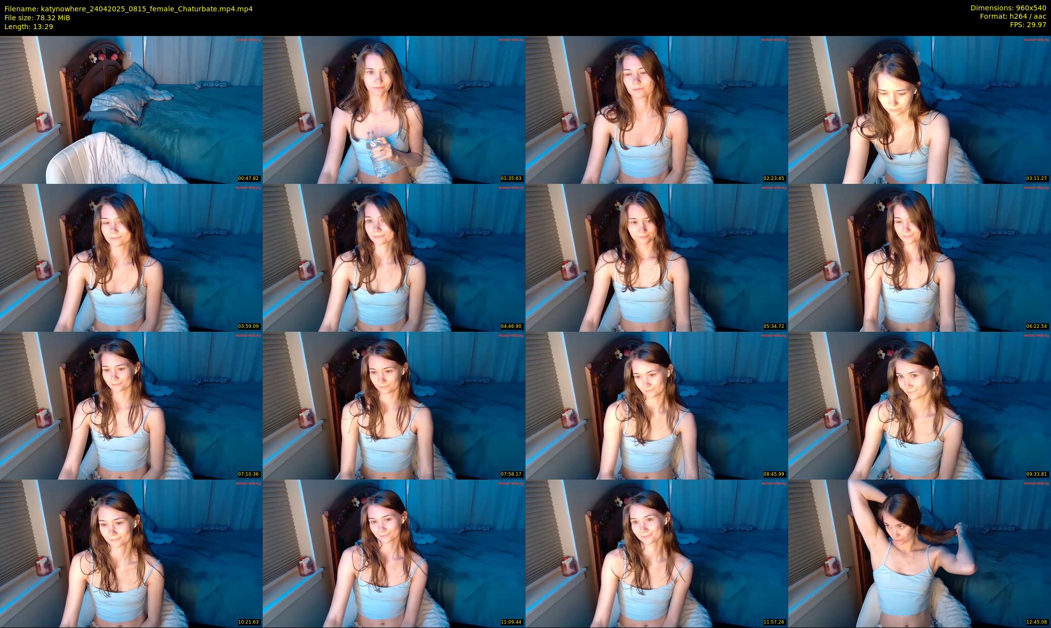 katynowhere — 14 minute Chaturbate female cam show recording, 480p, Apr 24, 2025