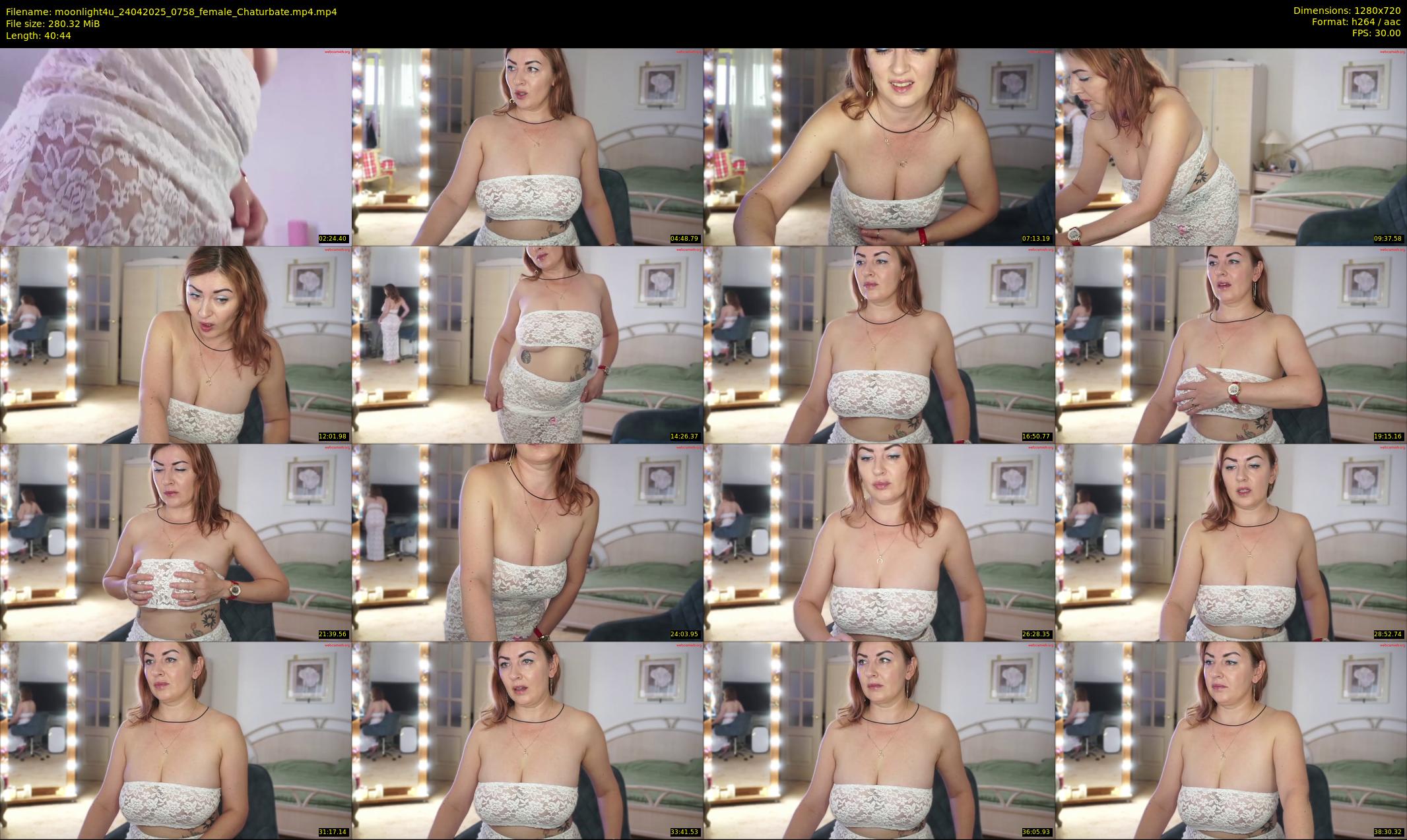 moonlight4u — 41 minute Chaturbate female cam show recording, 720p, Apr 24, 2025