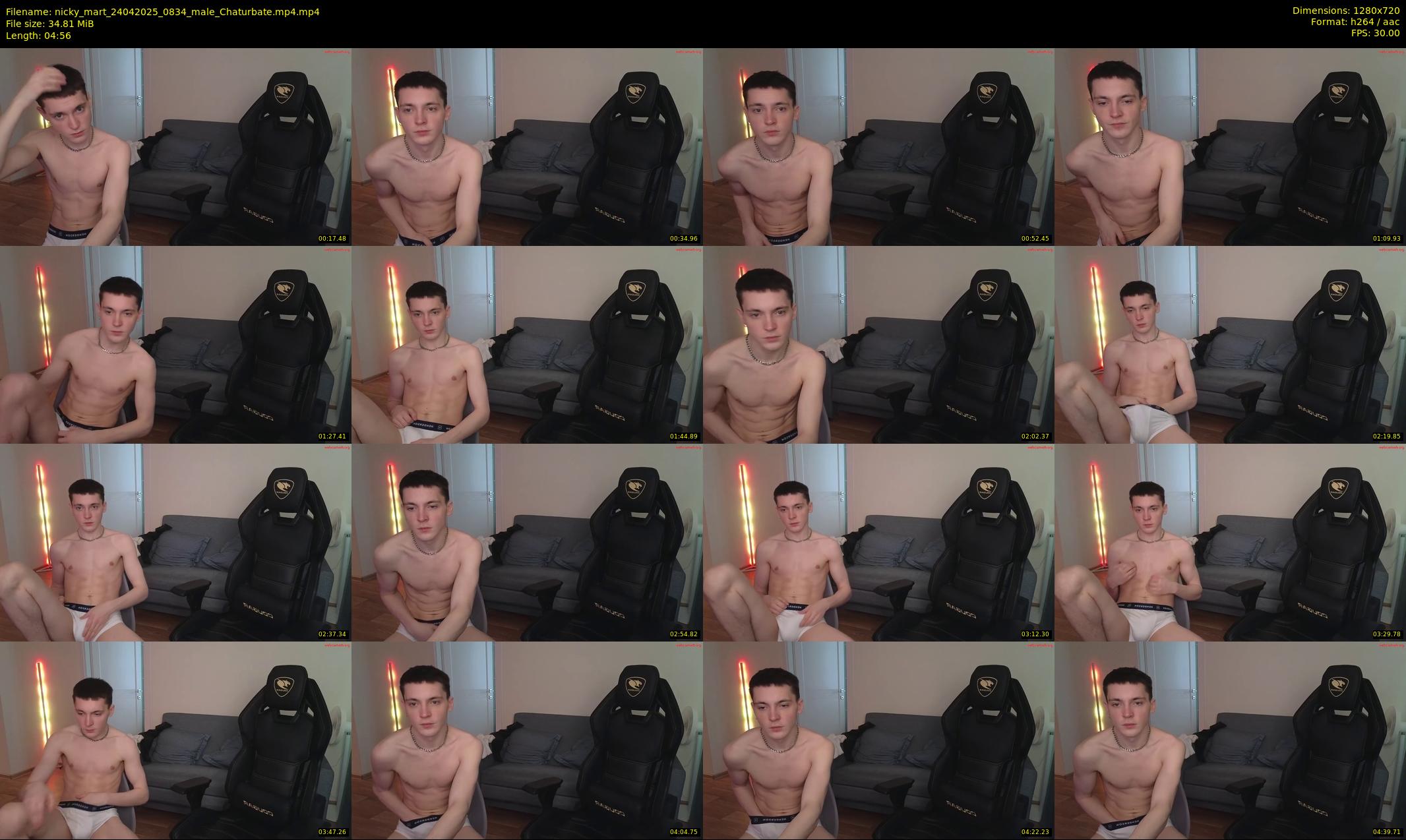 nicky_mart — 5 minute Chaturbate male cam show recording, 720p, Apr 24, 2025