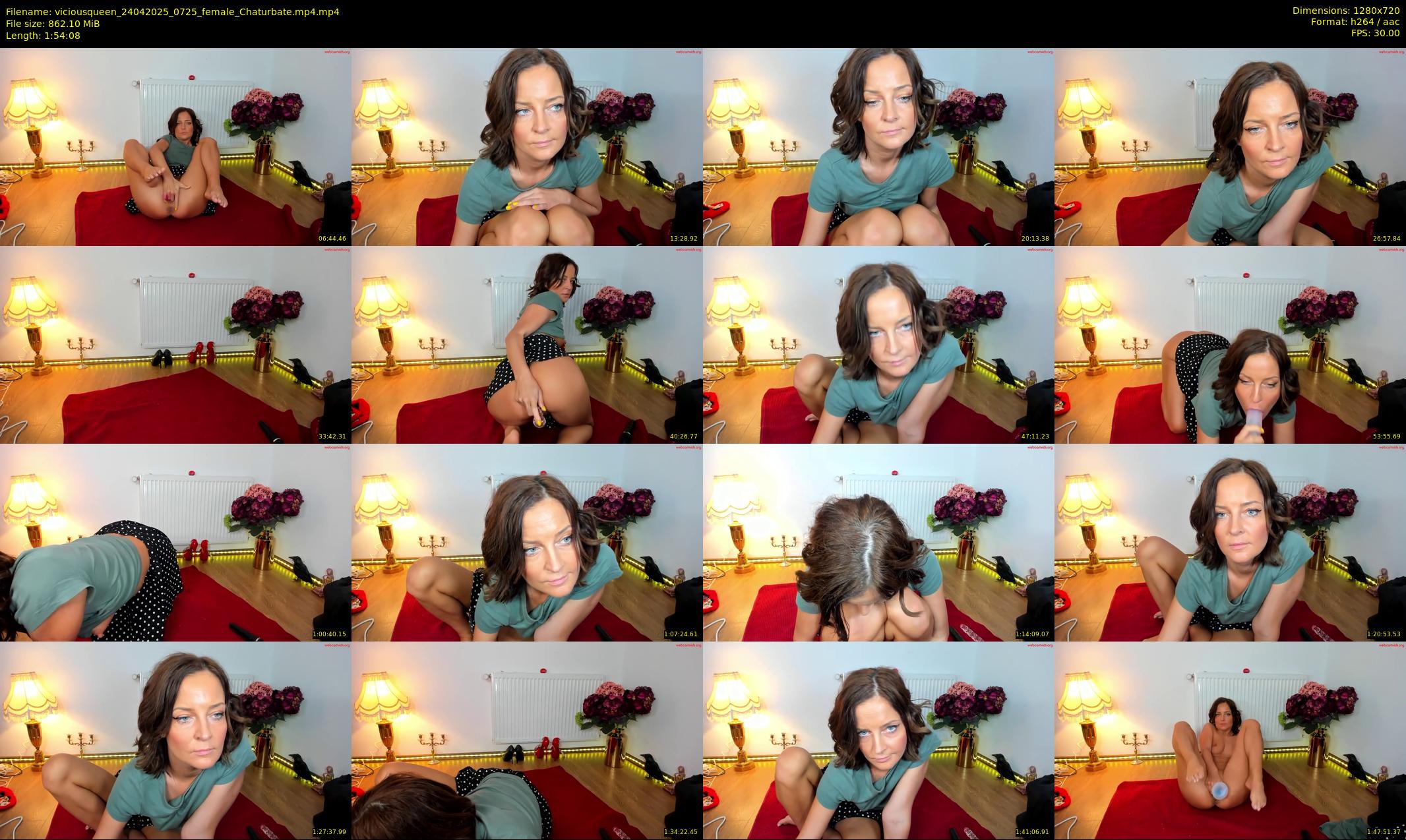 viciousqueen — 115 minute Chaturbate female cam show recording, 720p, Apr 24, 2025