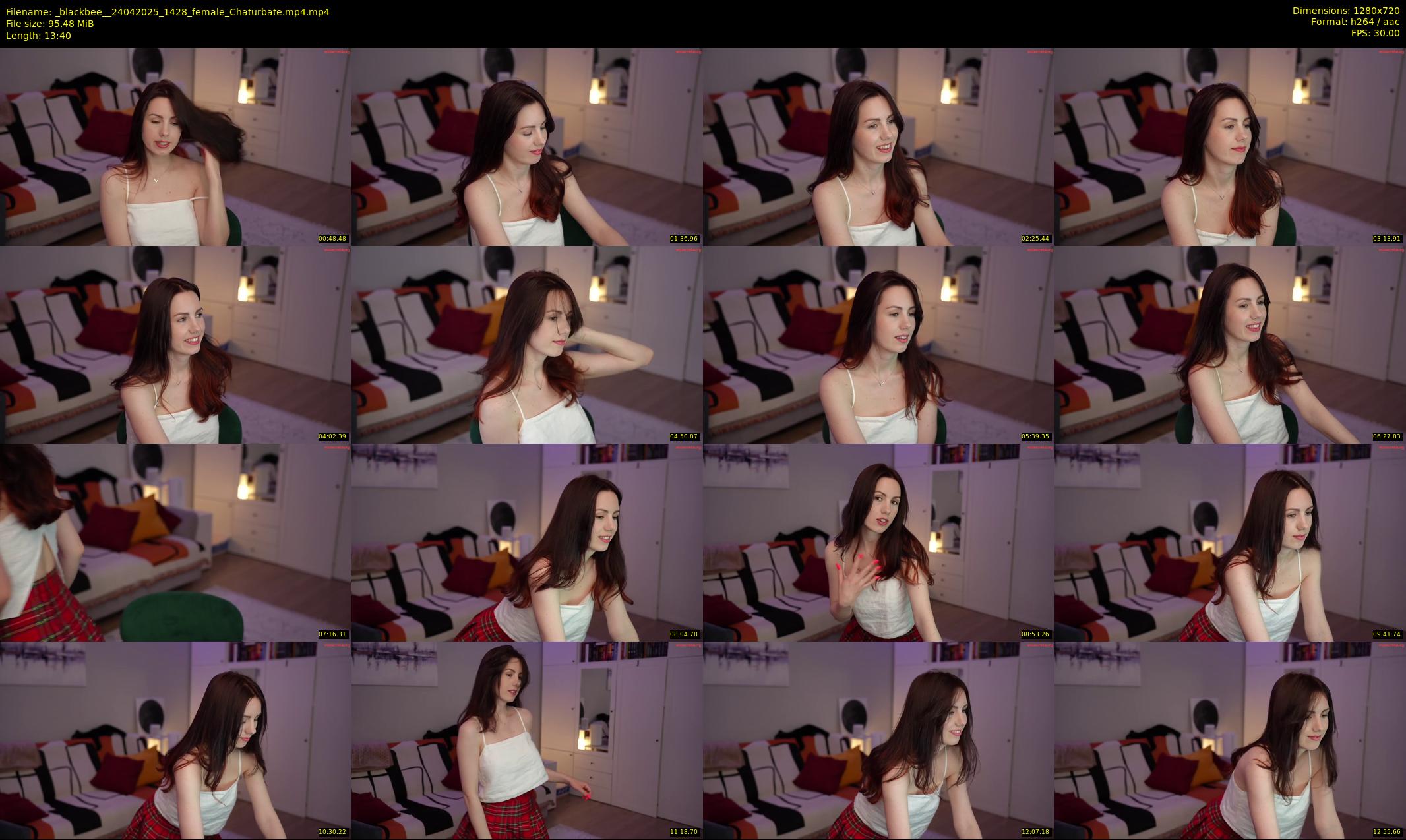 _blackbee_ — 14 minute Chaturbate female cam show recording, 720p, Apr 24, 2025