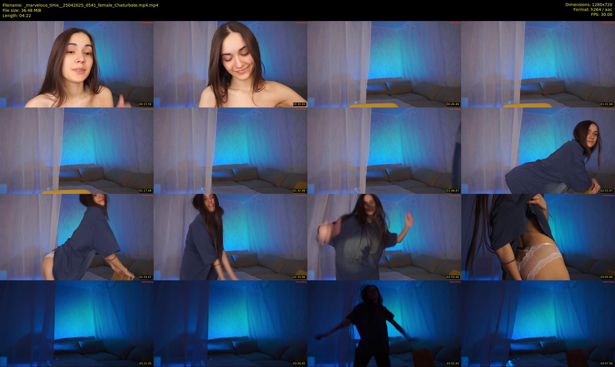 _marvelous_time_ — 5 minute Chaturbate female cam show recording, 720p, Apr 25, 2025