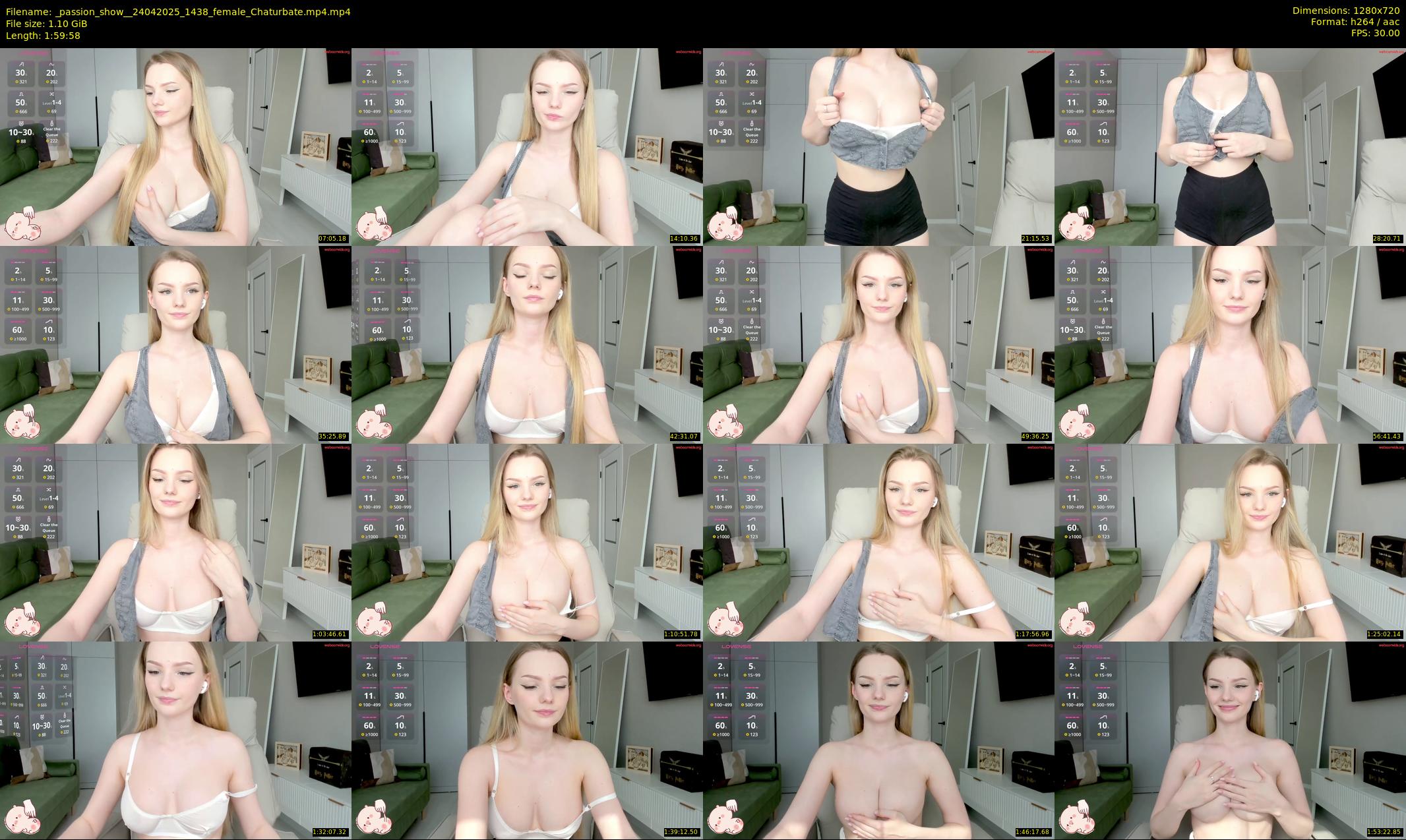 _passion_show_ — 120 minute Chaturbate couple cam show recording, 720p, Apr 24, 2025