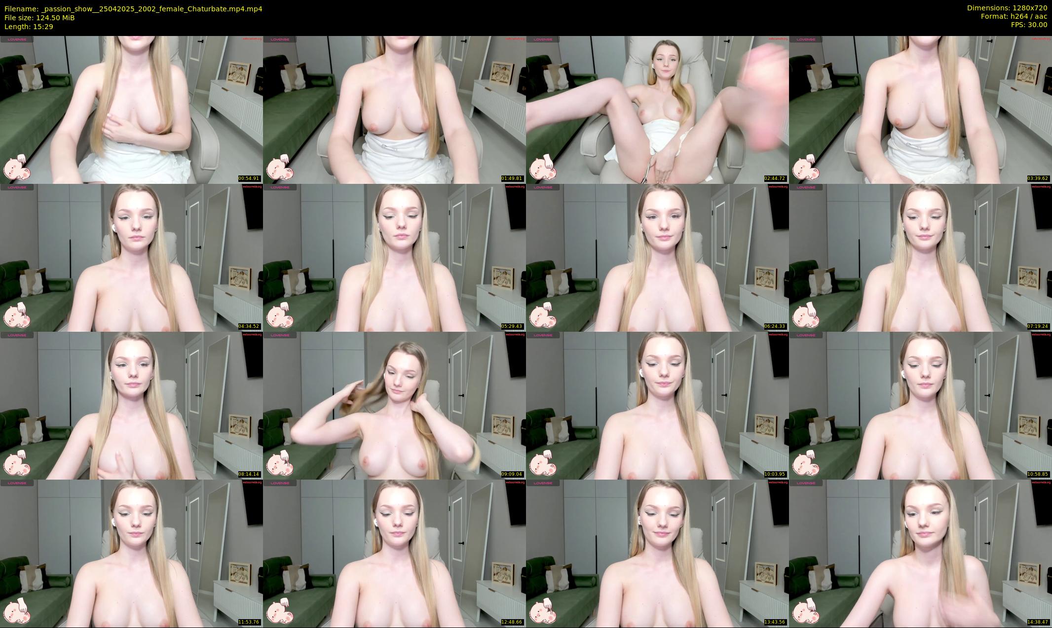_passion_show_ — 16 minute Chaturbate couple cam show recording, 720p, Apr 25, 2025
