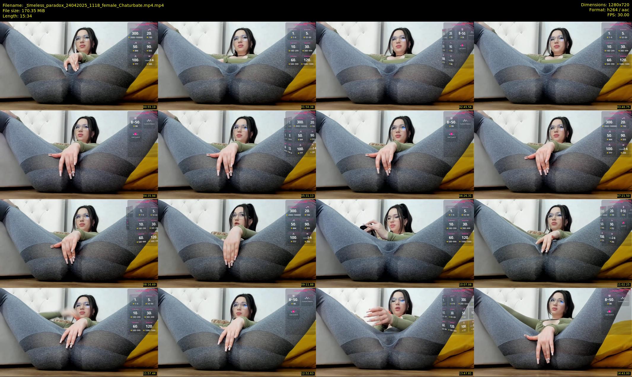 _timeless_paradox — 16 minute Chaturbate female cam show recording, 720p, Apr 24, 2025