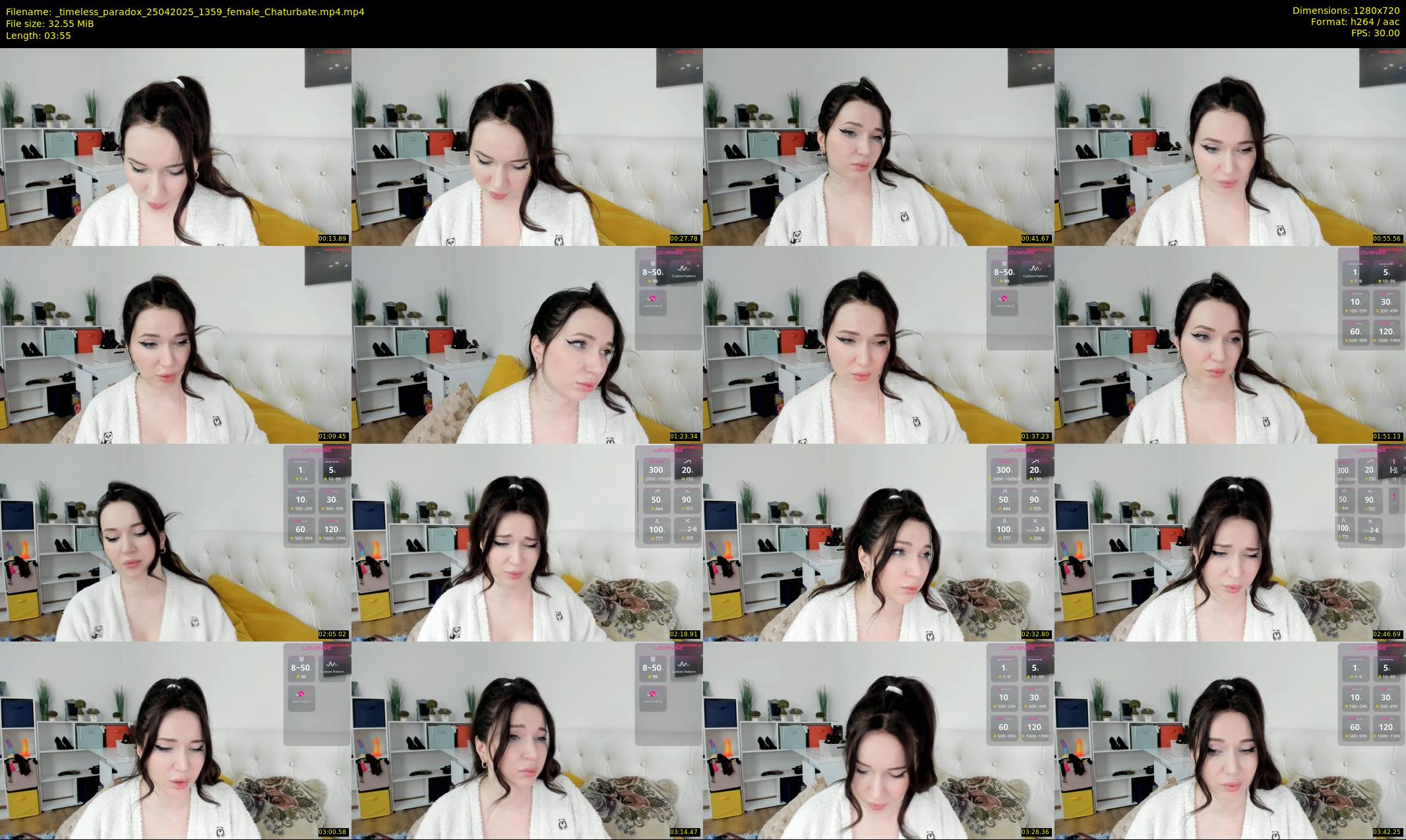 _timeless_paradox — 4 minute Chaturbate female cam show recording, 720p, Apr 25, 2025