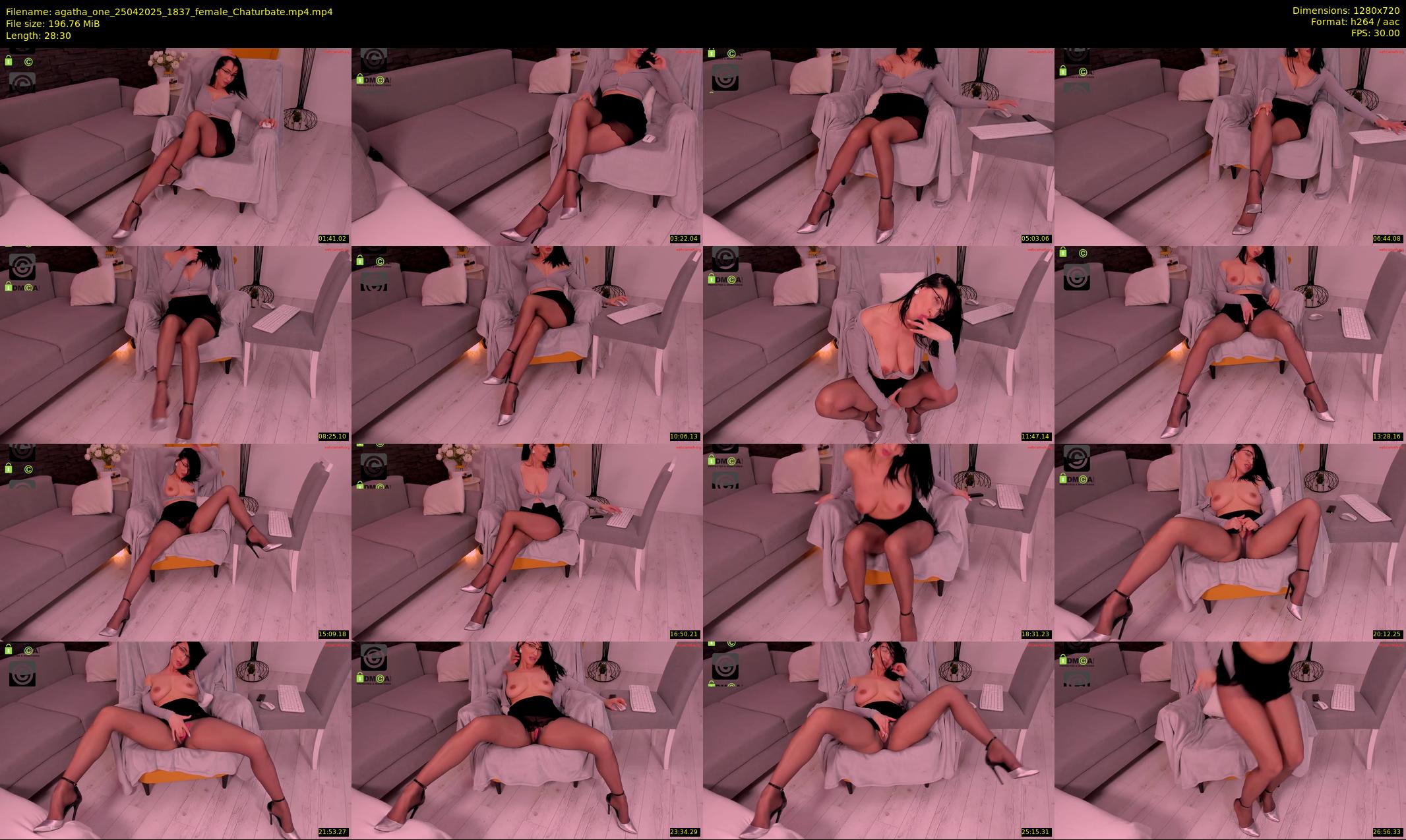 agatha_one — 29 minute Chaturbate female cam show recording, 720p, Apr 25, 2025