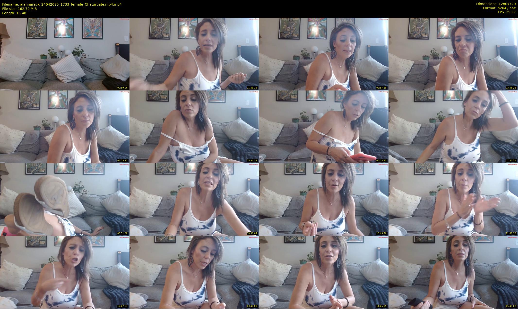 alannarack — 17 minute Chaturbate female cam show recording, 720p, Apr 24, 2025