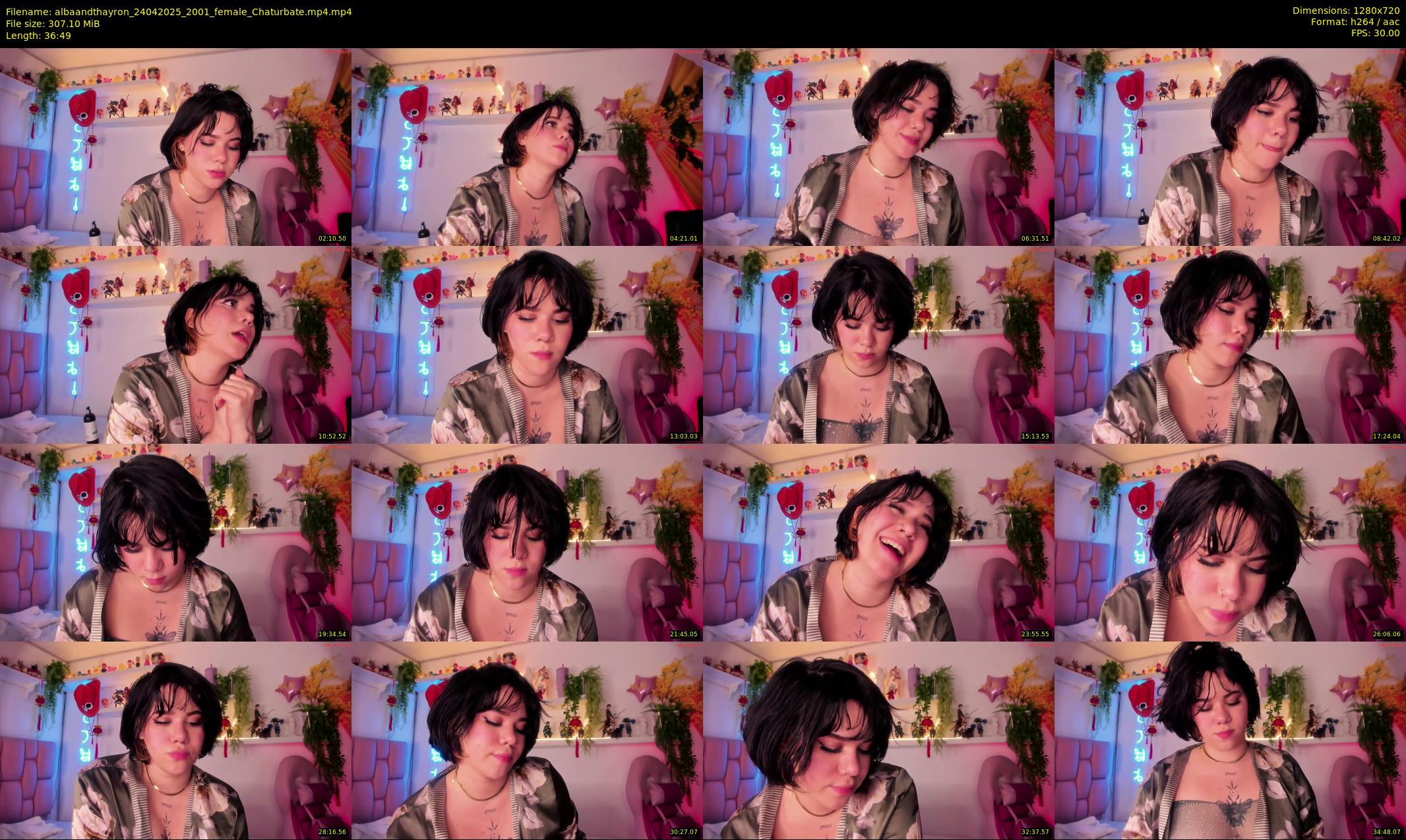 albaandthayron — 37 minute Chaturbate couple cam show recording, 720p, Apr 24, 2025