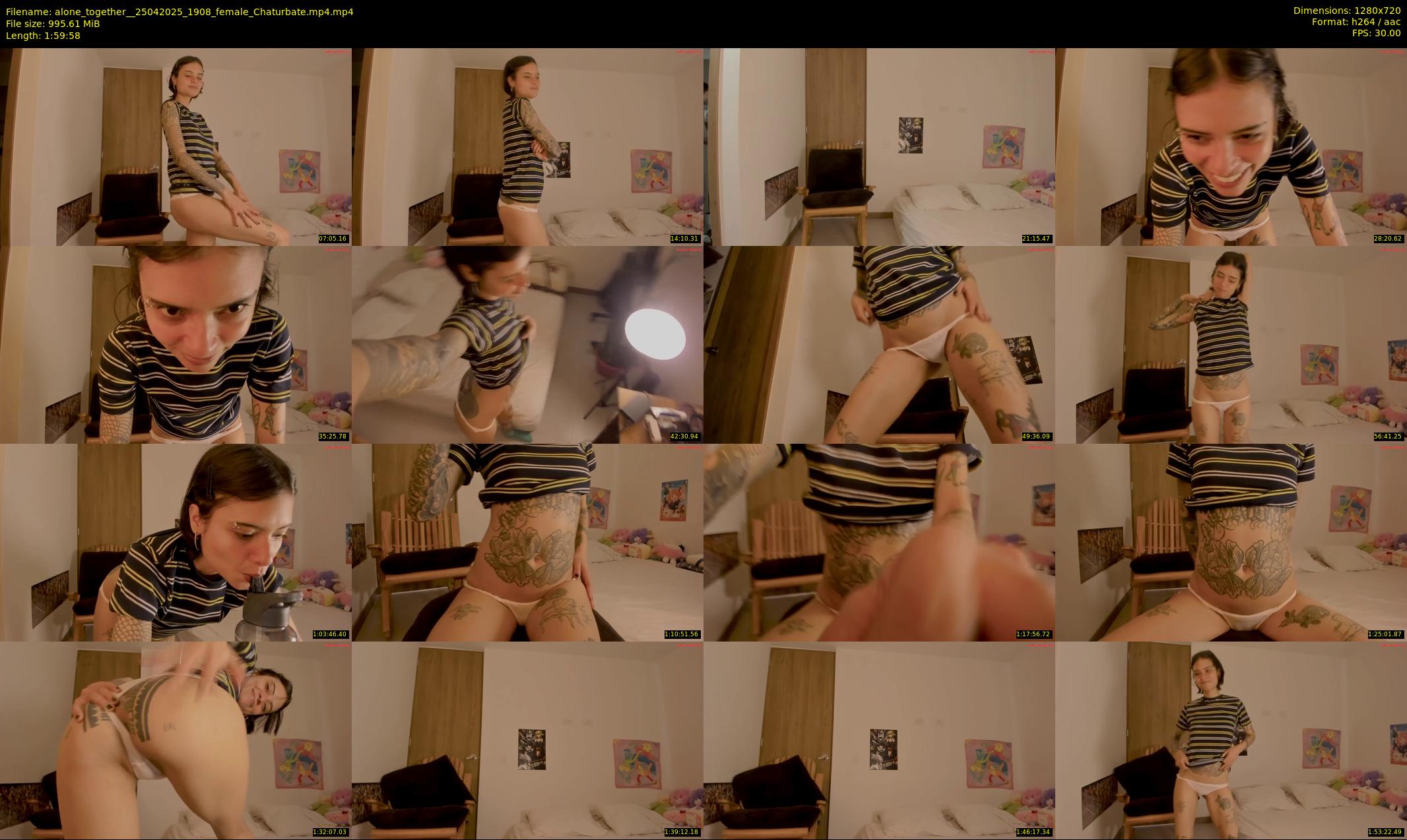 alone_together_ — 120 minute Chaturbate female cam show recording, 720p, Apr 25, 2025