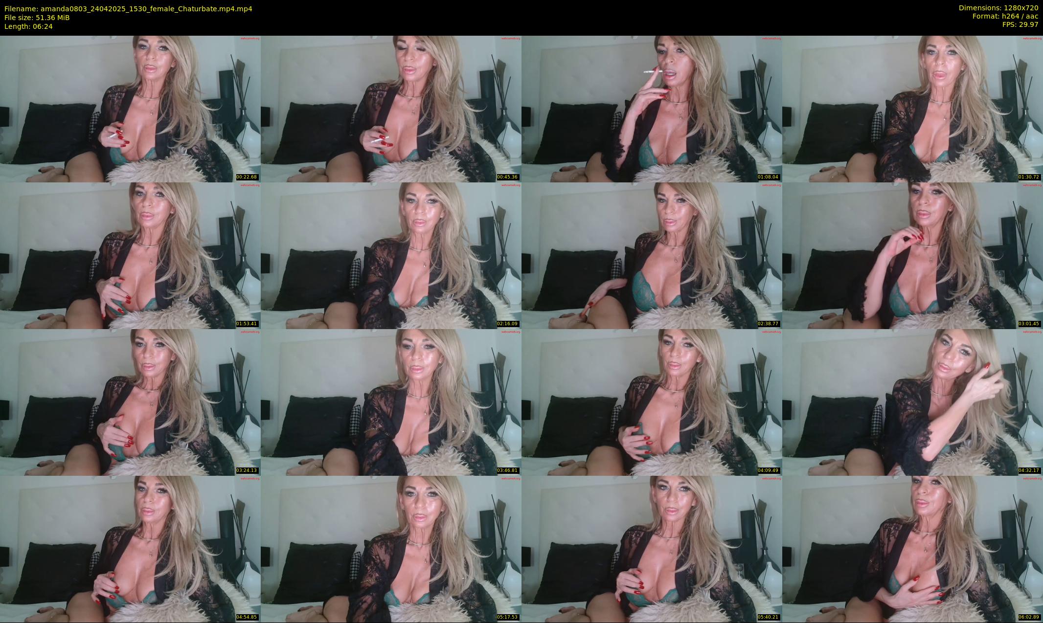 amanda0803 — 7 minute Chaturbate female cam show recording, 720p, Apr 24, 2025