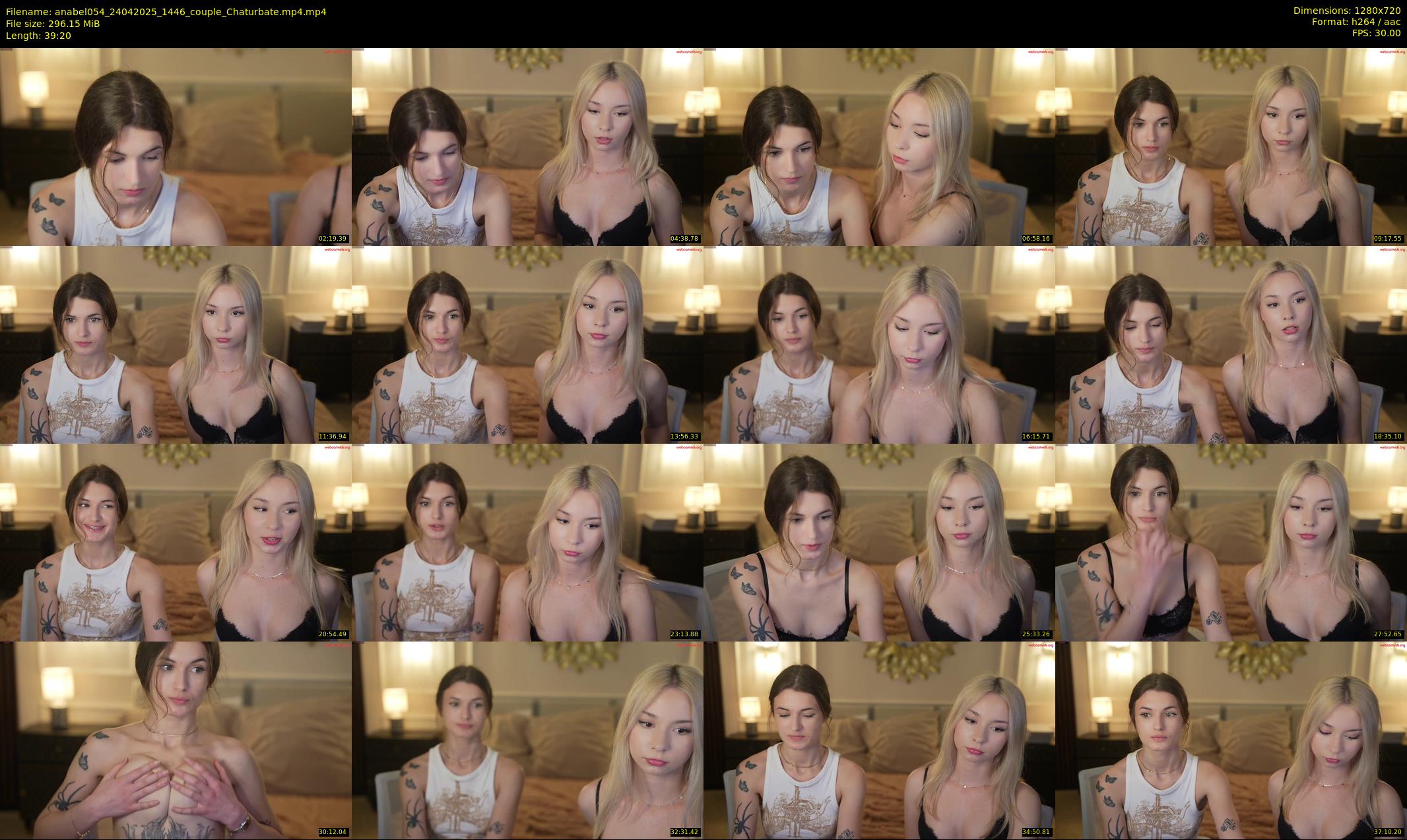 anabel054 — 40 minute Chaturbate female cam show recording, 720p, Apr 24, 2025