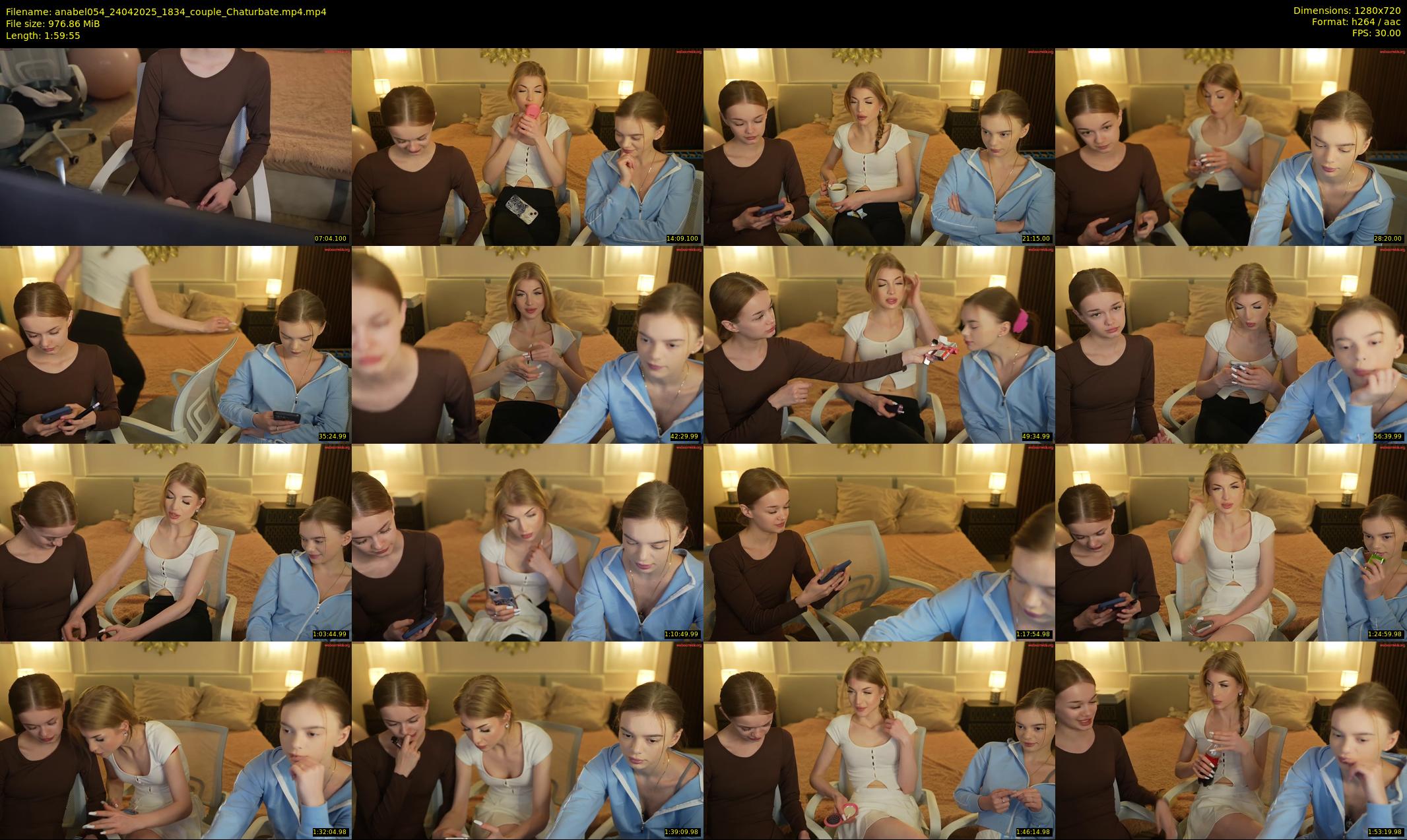 anabel054 — 120 minute Chaturbate female cam show recording, 720p, Apr 24, 2025