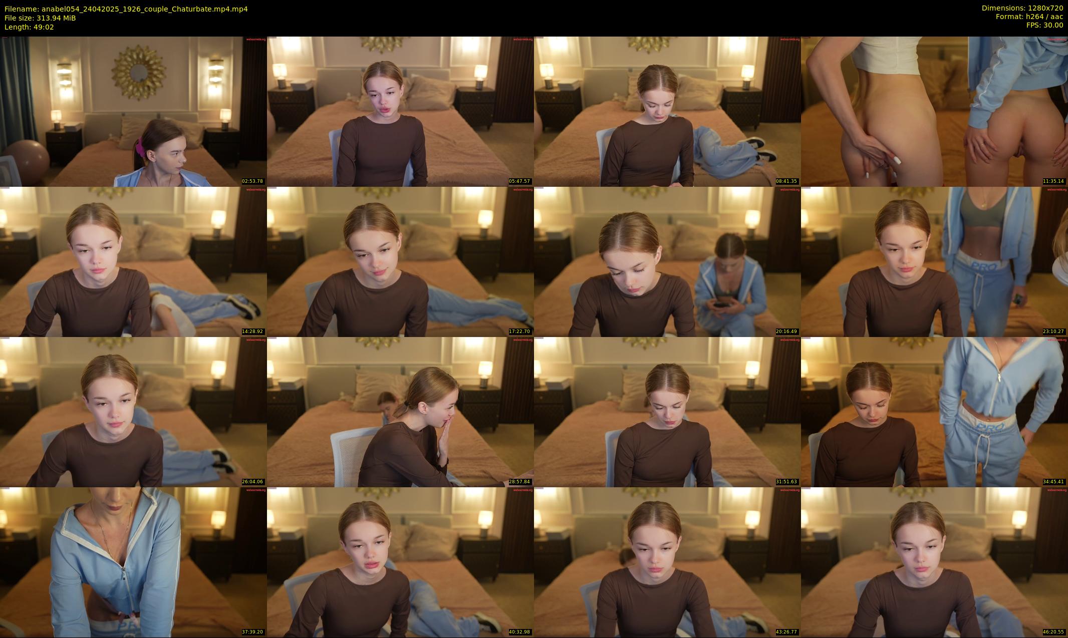 anabel054 — 50 minute Chaturbate female cam show recording, 720p, Apr 24, 2025
