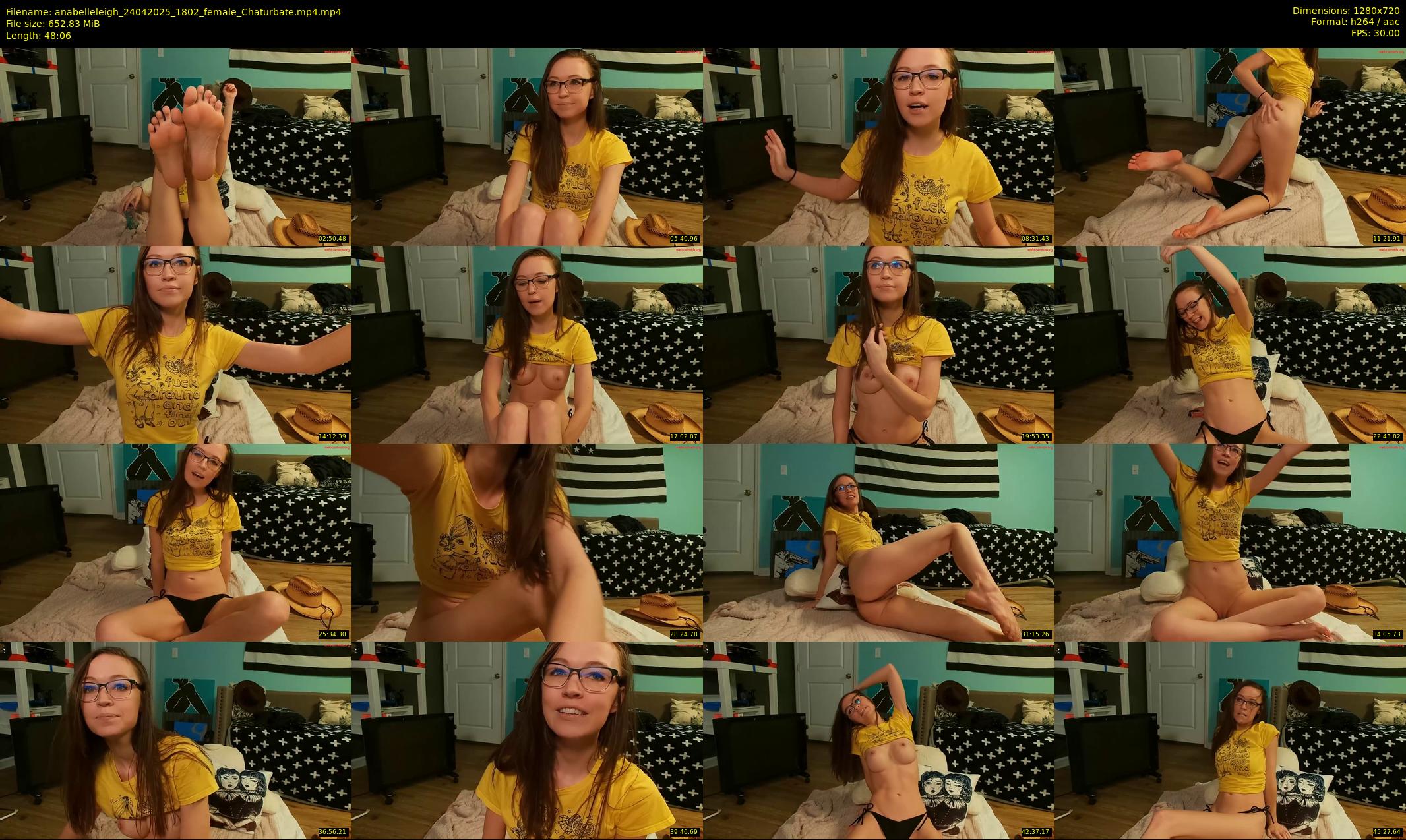 anabelleleigh — 49 minute Chaturbate female cam show recording, 720p, Apr 24, 2025