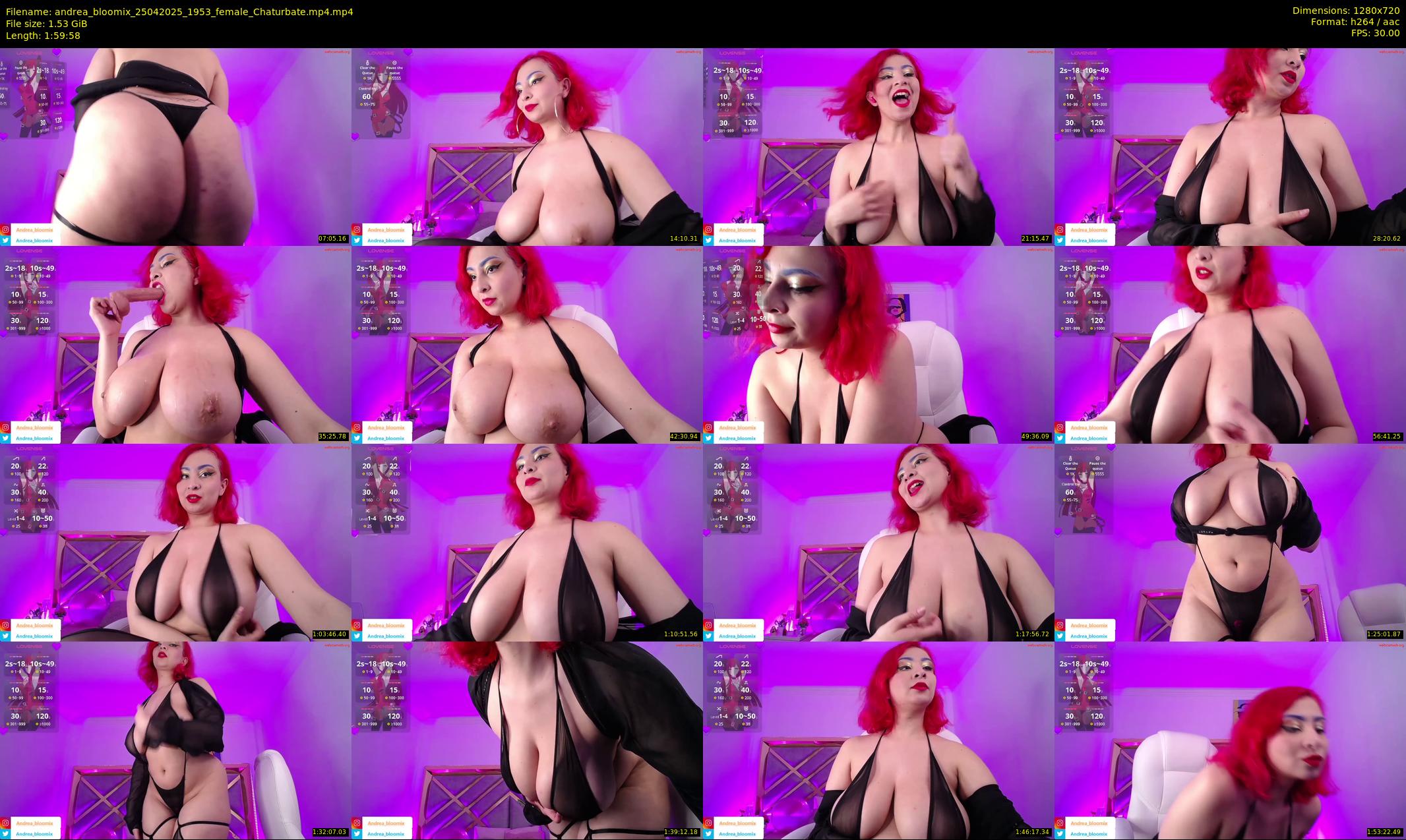 andrea_bloomix — 120 minute Chaturbate female cam show recording, 720p, Apr 25, 2025