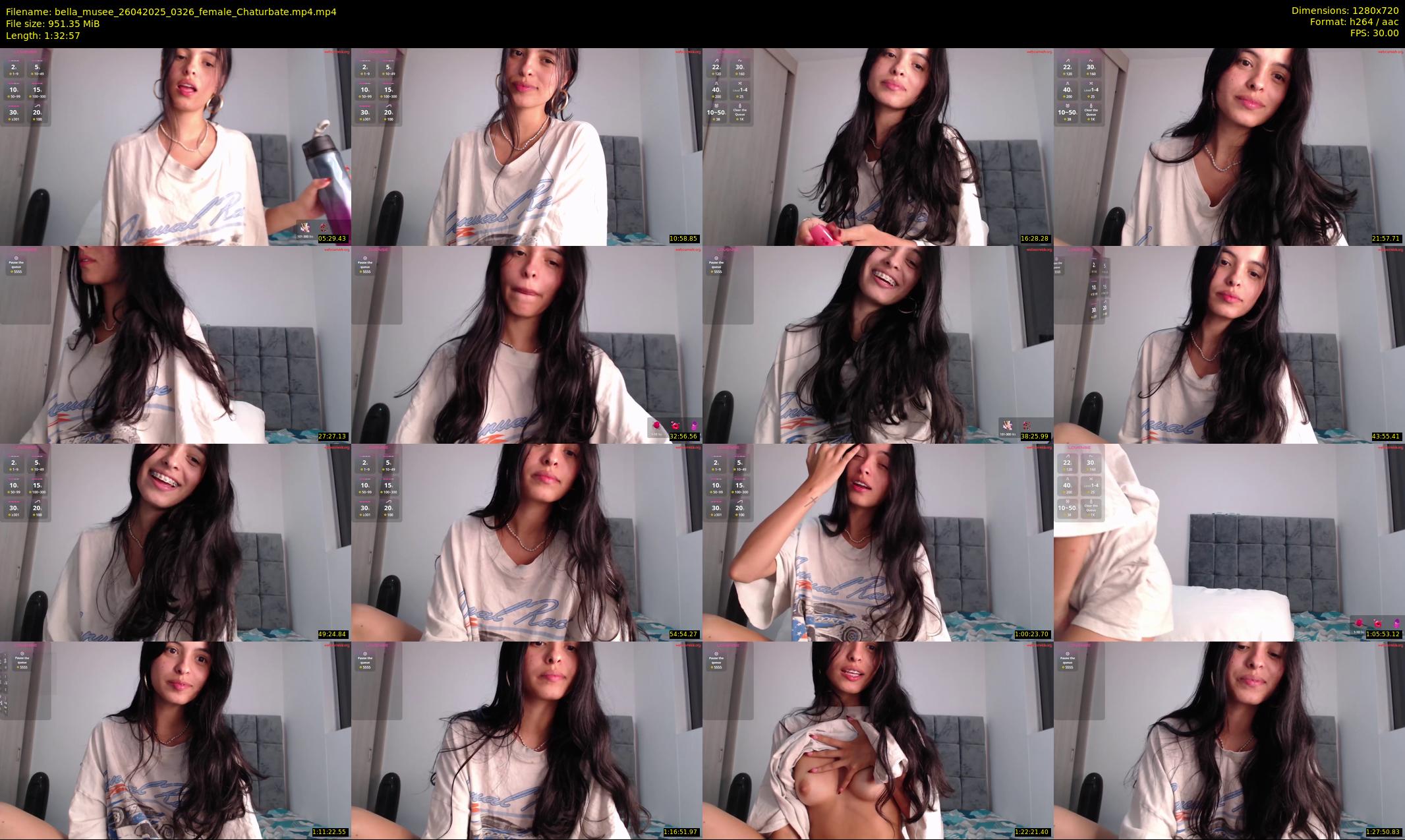bella_musee — 93 minute Chaturbate female cam show recording, 720p, Apr 26, 2025