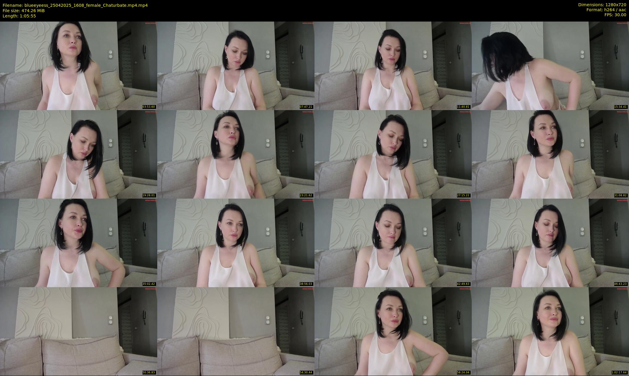 blueeyeess — 66 minute Chaturbate female cam show recording, 720p, Apr 25, 2025