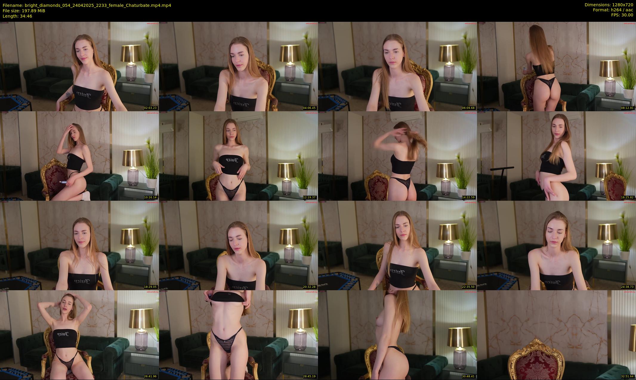 bright_diamonds_054 — 35 minute Chaturbate couple cam show recording, 720p, Apr 24, 2025