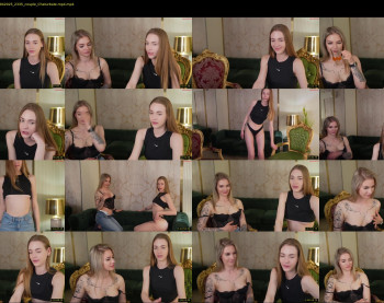 bright_diamonds_054 — 120 minute Chaturbate couple cam show recording, 720p, Apr 25, 2025
