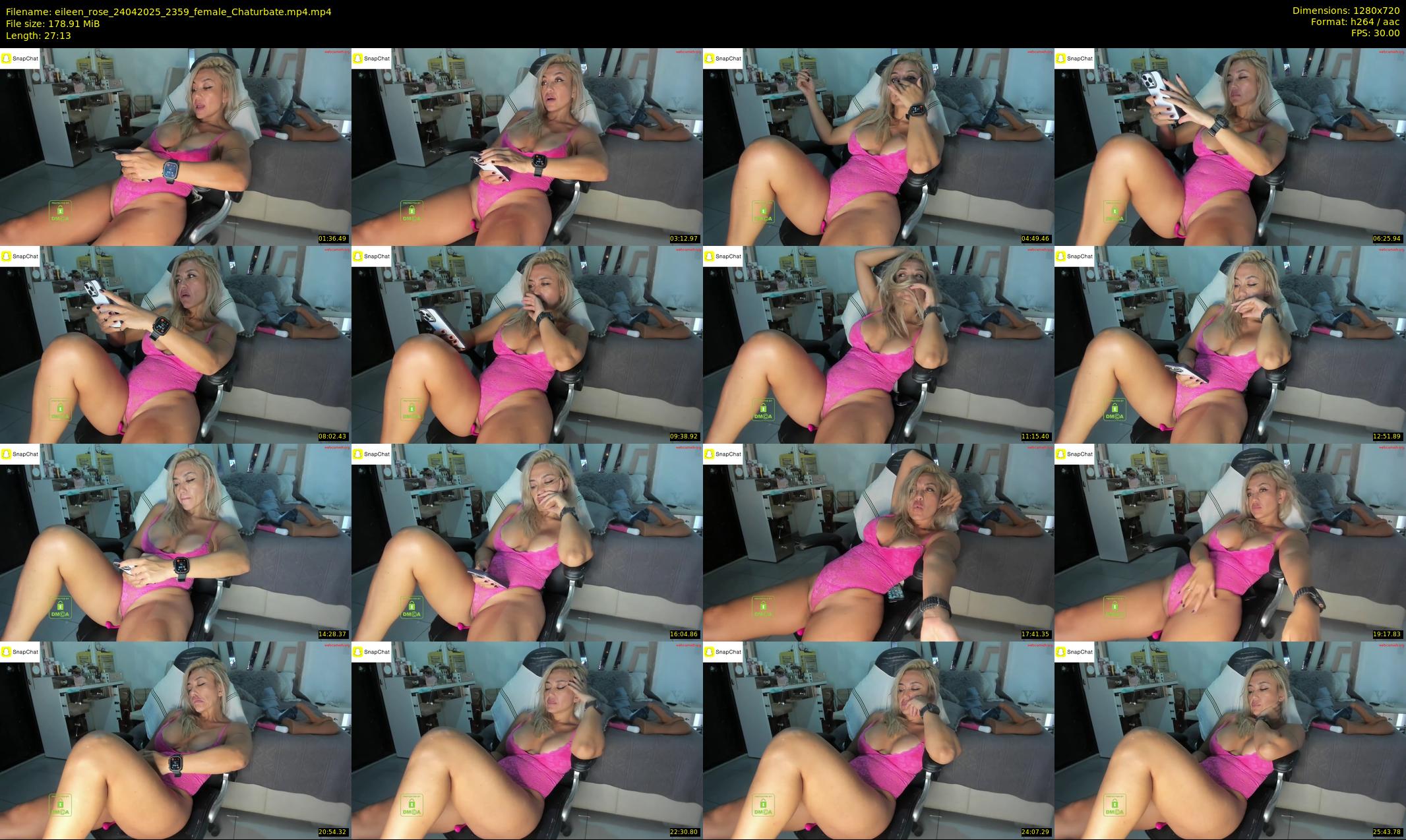 eileen_rose — 28 minute Chaturbate female cam show recording, 720p, Apr 24, 2025