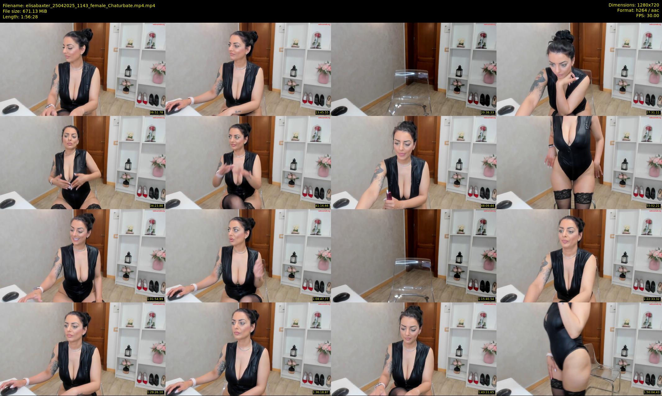 elisabaxter — 117 minute Chaturbate female cam show recording, 720p, Apr 25, 2025