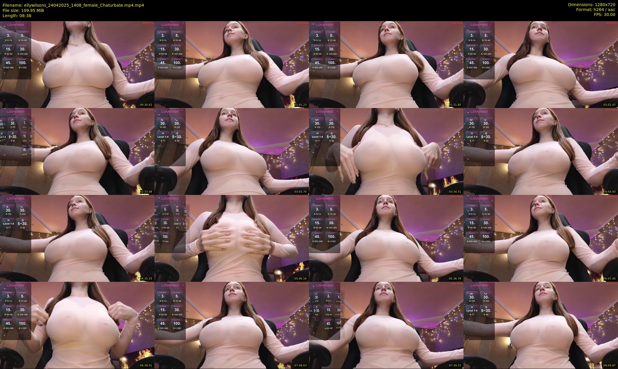 ellywilsons — 9 minute Chaturbate female cam show recording, 720p, Apr 24, 2025