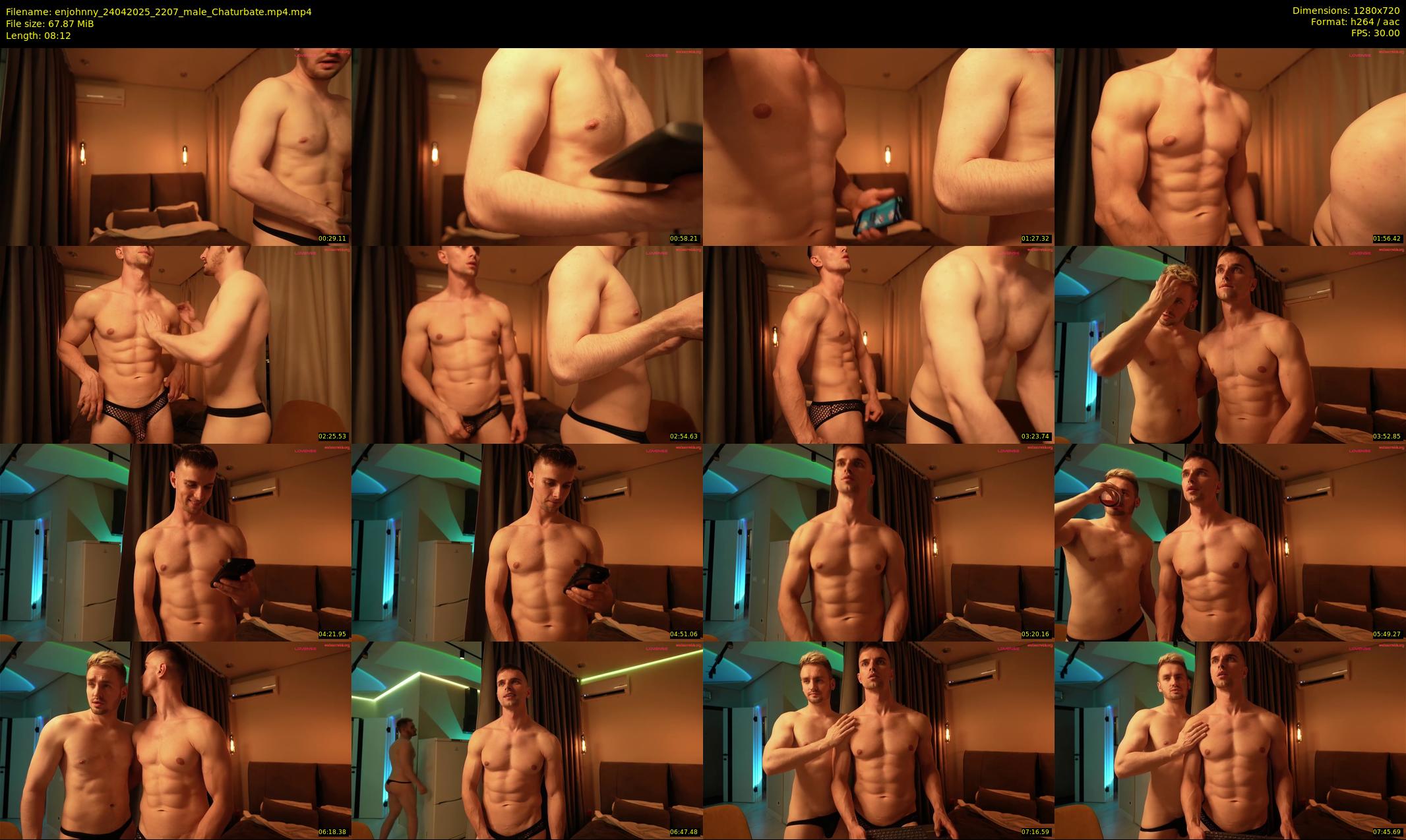 enjohnny — 9 minute Chaturbate male cam show recording, 720p, Apr 24, 2025