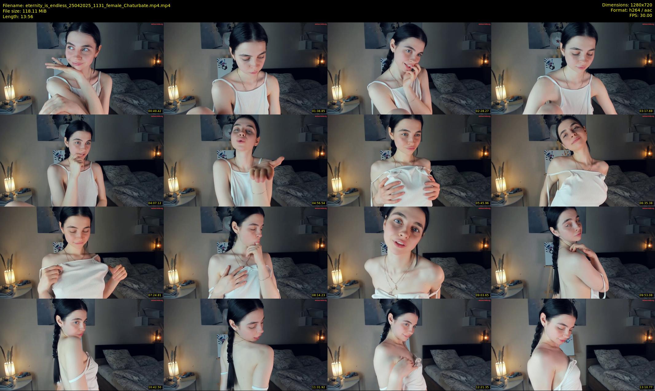 eternity_is_endless — 14 minute Chaturbate female cam show recording, 720p, Apr 25, 2025