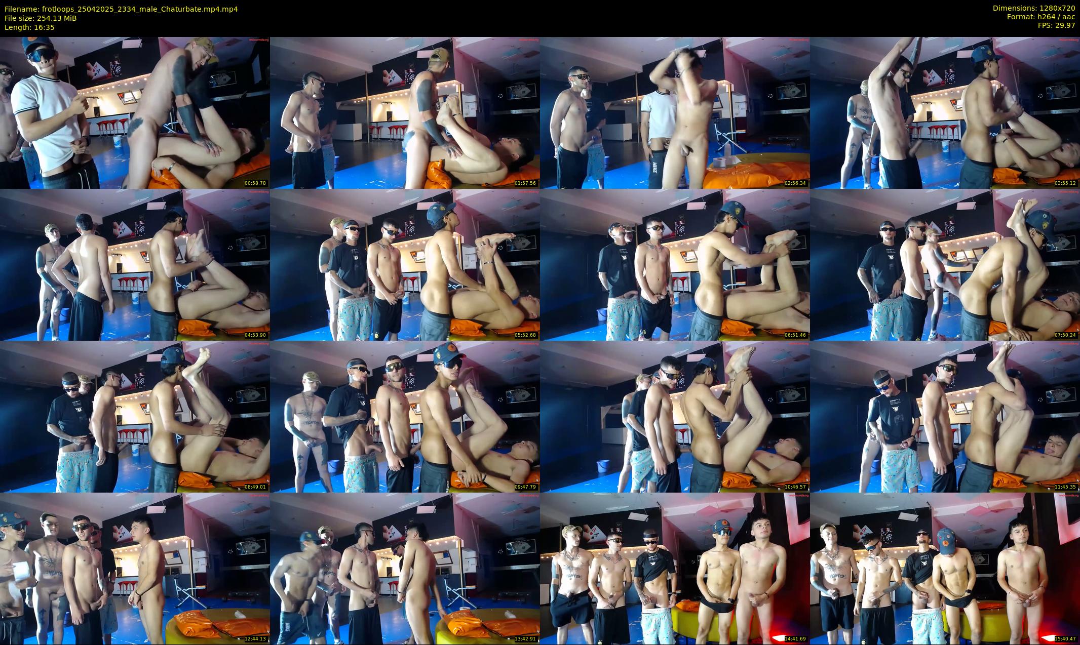 frotloops — 17 minute Chaturbate male cam show recording, 720p, Apr 25, 2025