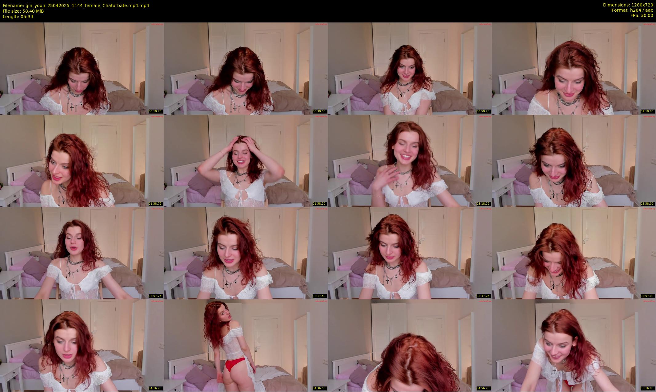 gin_yoon — 6 minute Chaturbate female cam show recording, 720p, Apr 25, 2025