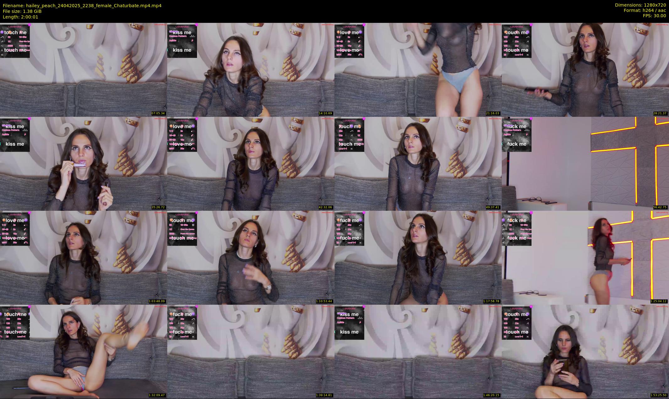 hailey_peach — 121 minute Chaturbate female cam show recording, 720p, Apr 24, 2025