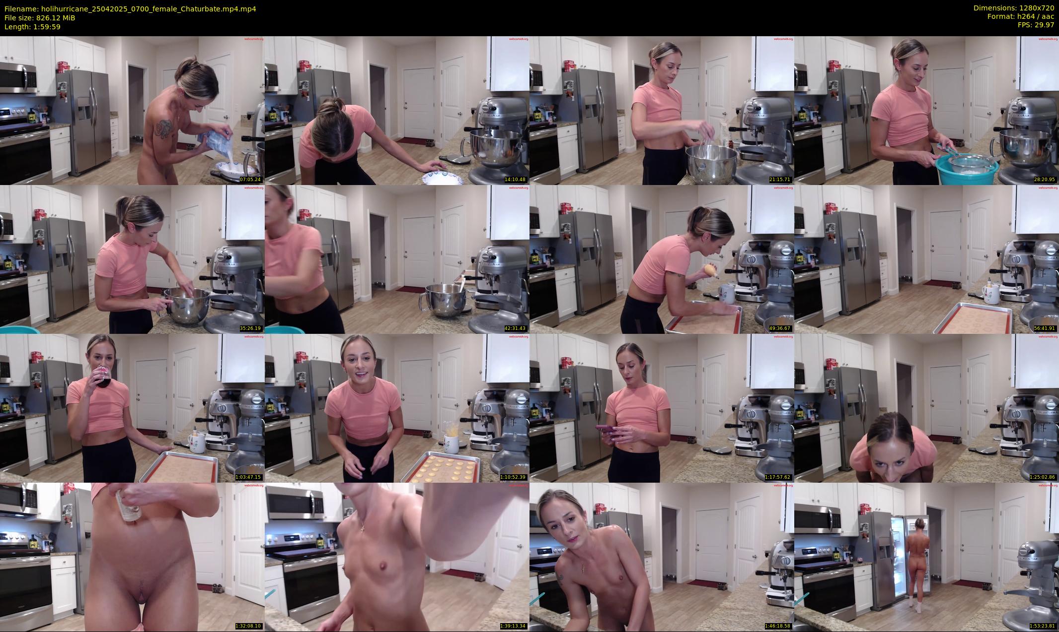 holihurricane — 120 minute Chaturbate female cam show recording, 720p, Apr 25, 2025