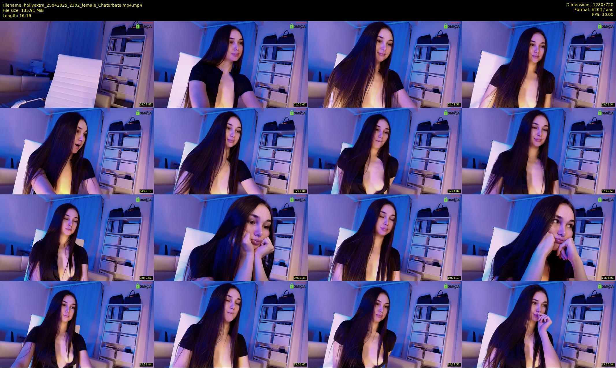 hollyextra — 17 minute Chaturbate female cam show recording, 720p, Apr 25, 2025