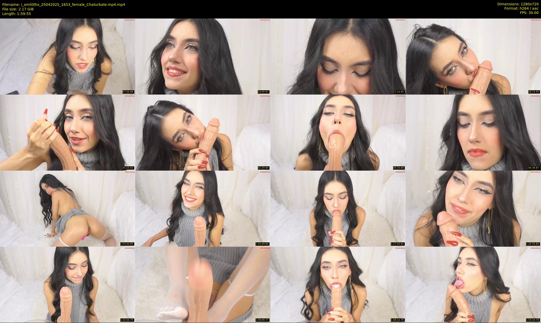 i_amlilithx — 120 minute Chaturbate female cam show recording, 720p, Apr 25, 2025