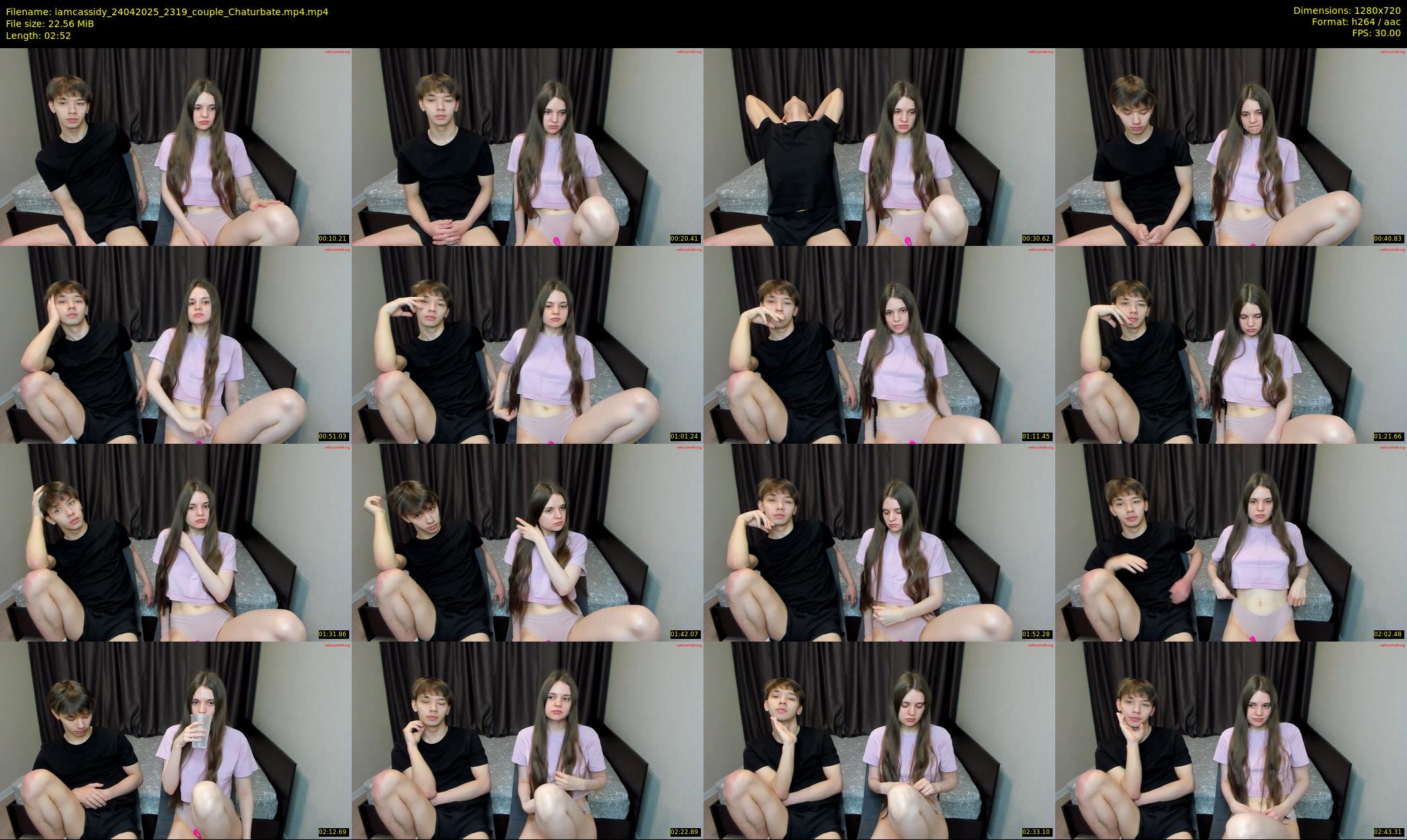 iamcassidy — 3 minute Chaturbate female cam show recording, 720p, Apr 24, 2025