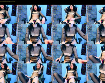 indrablack — 3 minute Chaturbate female cam show recording, 720p, Apr 24, 2025