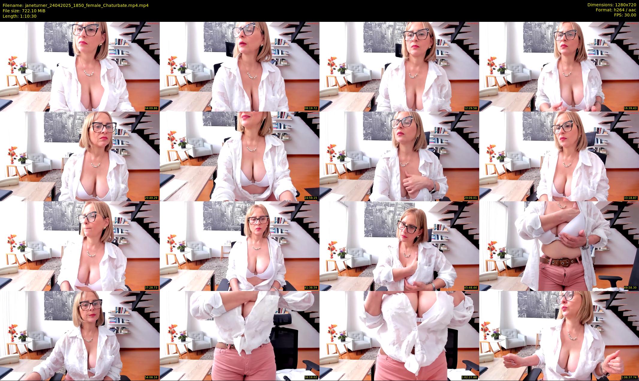 janeturner — 71 minute Chaturbate female cam show recording, 720p, Apr 24, 2025