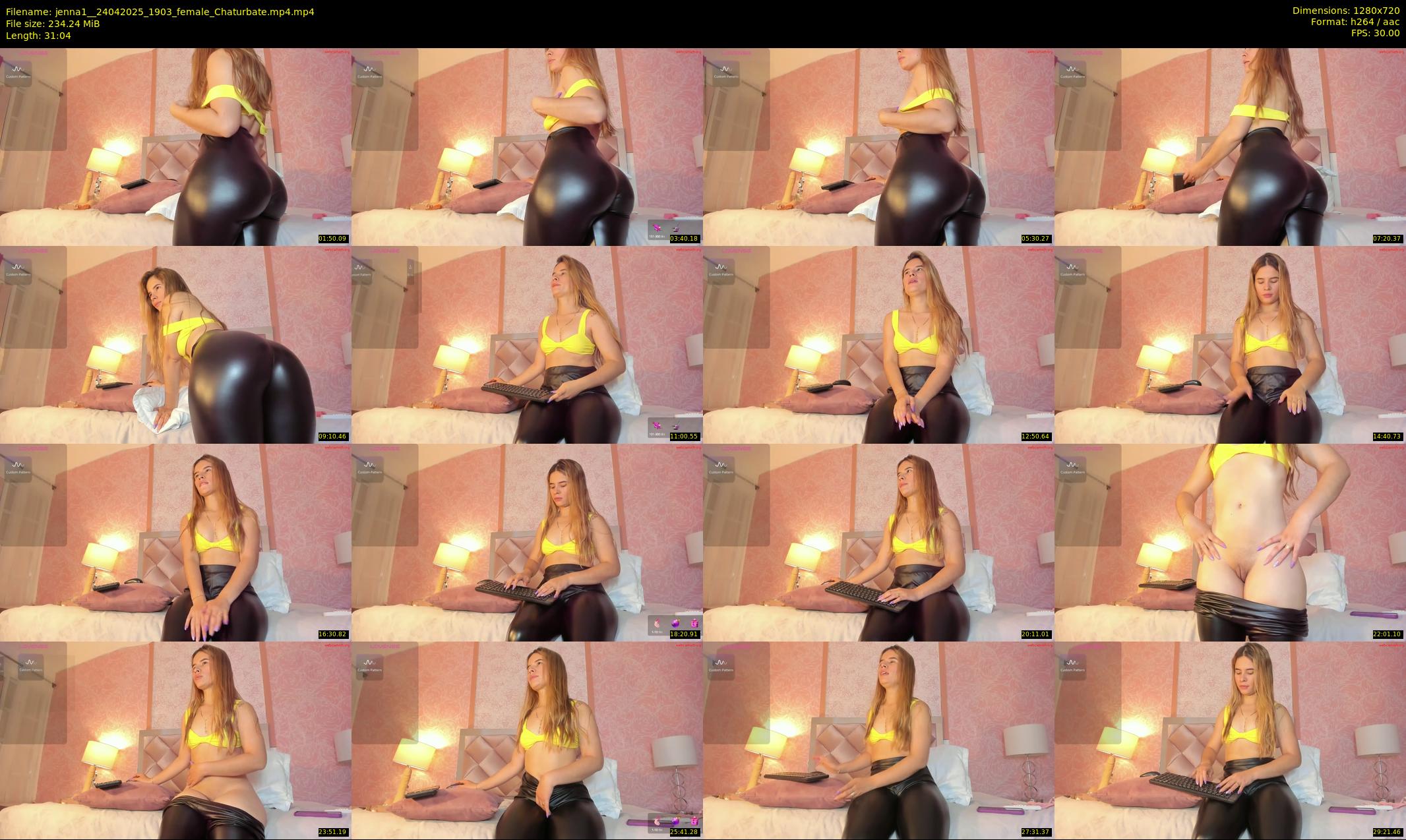jenna1_ — 32 minute Chaturbate female cam show recording, 720p, Apr 24, 2025