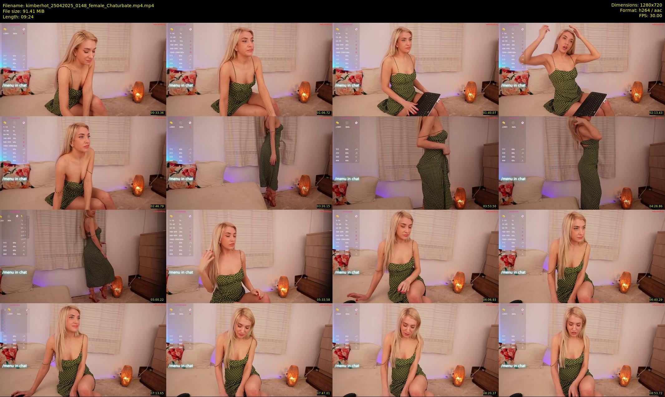 kimberhot — 10 minute Chaturbate female cam show recording, 720p, Apr 25, 2025