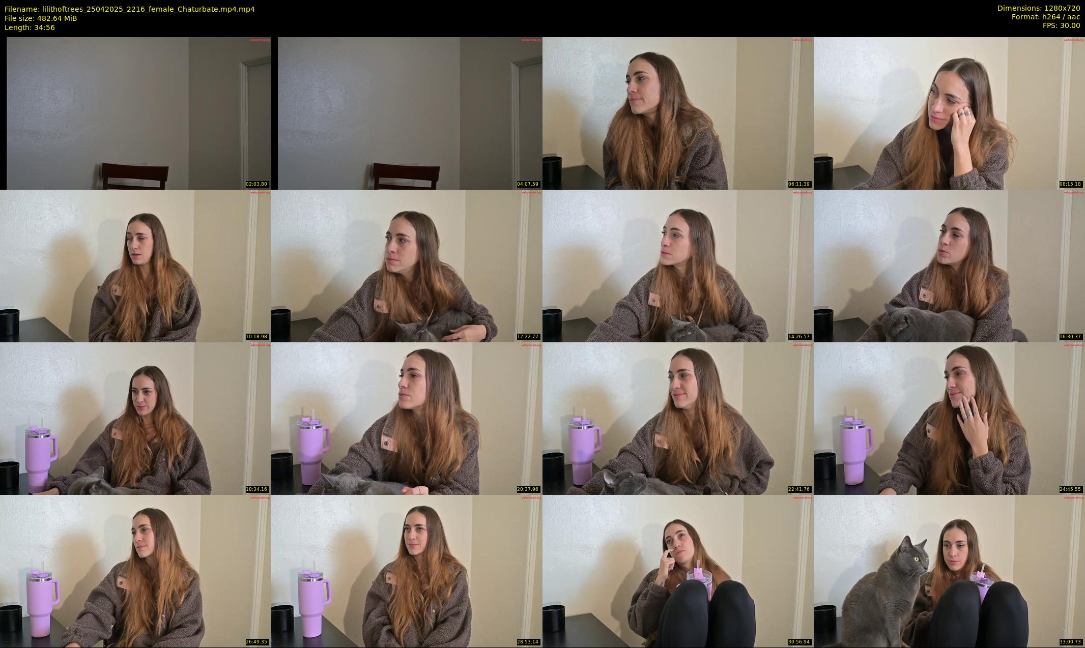 lilithoftrees — 35 minute Chaturbate female cam show recording, 720p, Apr 25, 2025