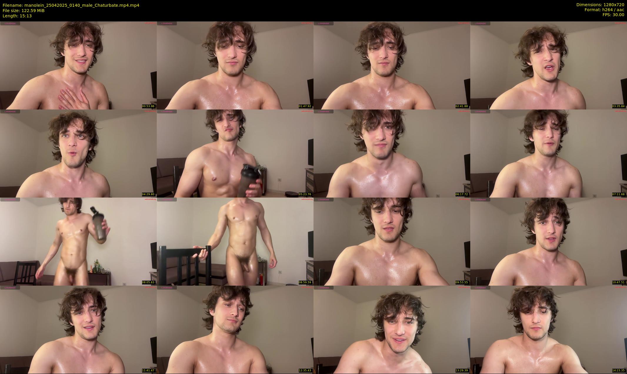 manolein — 16 minute Chaturbate male cam show recording, 720p, Apr 25, 2025
