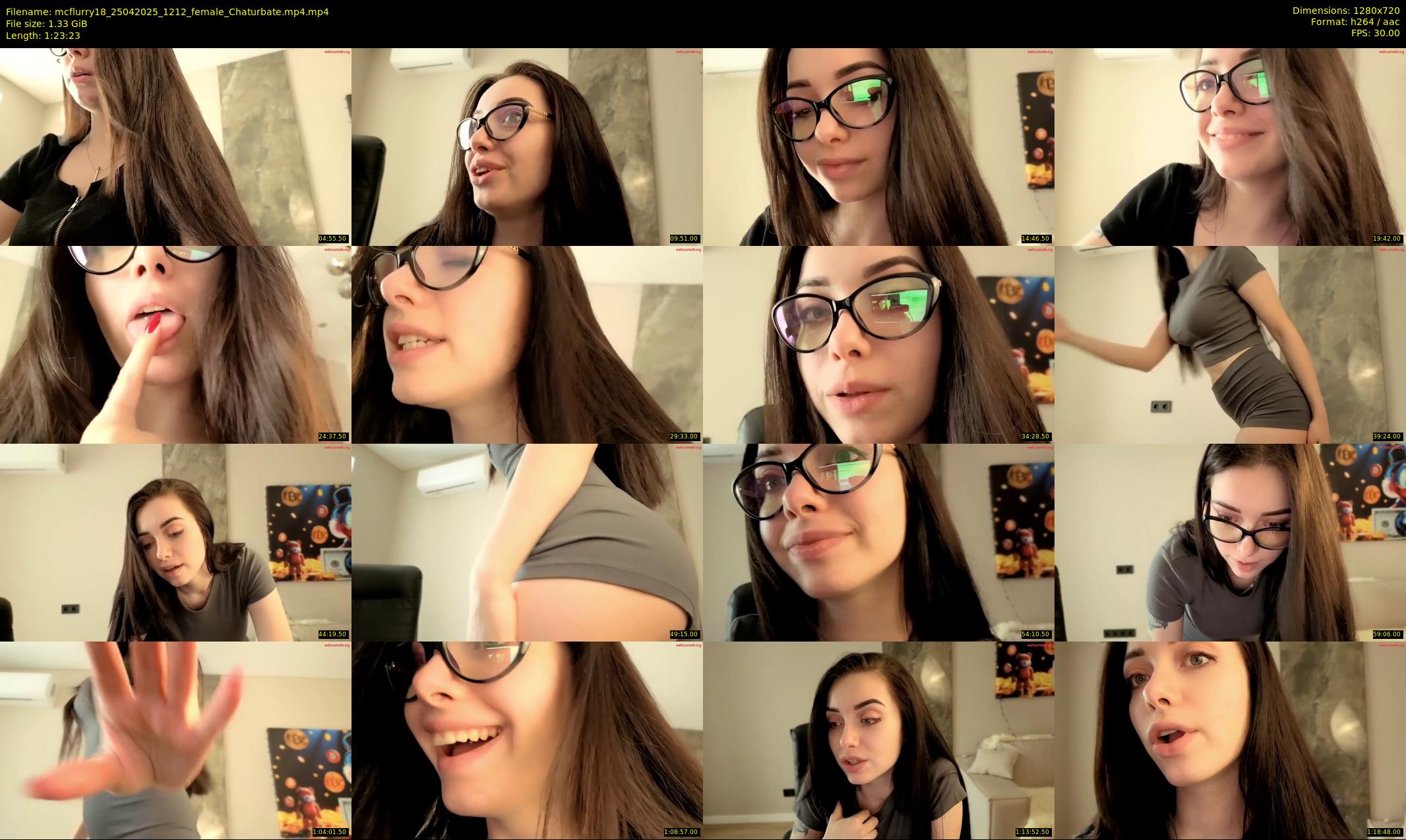 mcflurry18 — 84 minute Chaturbate female cam show recording, 720p, Apr 25, 2025