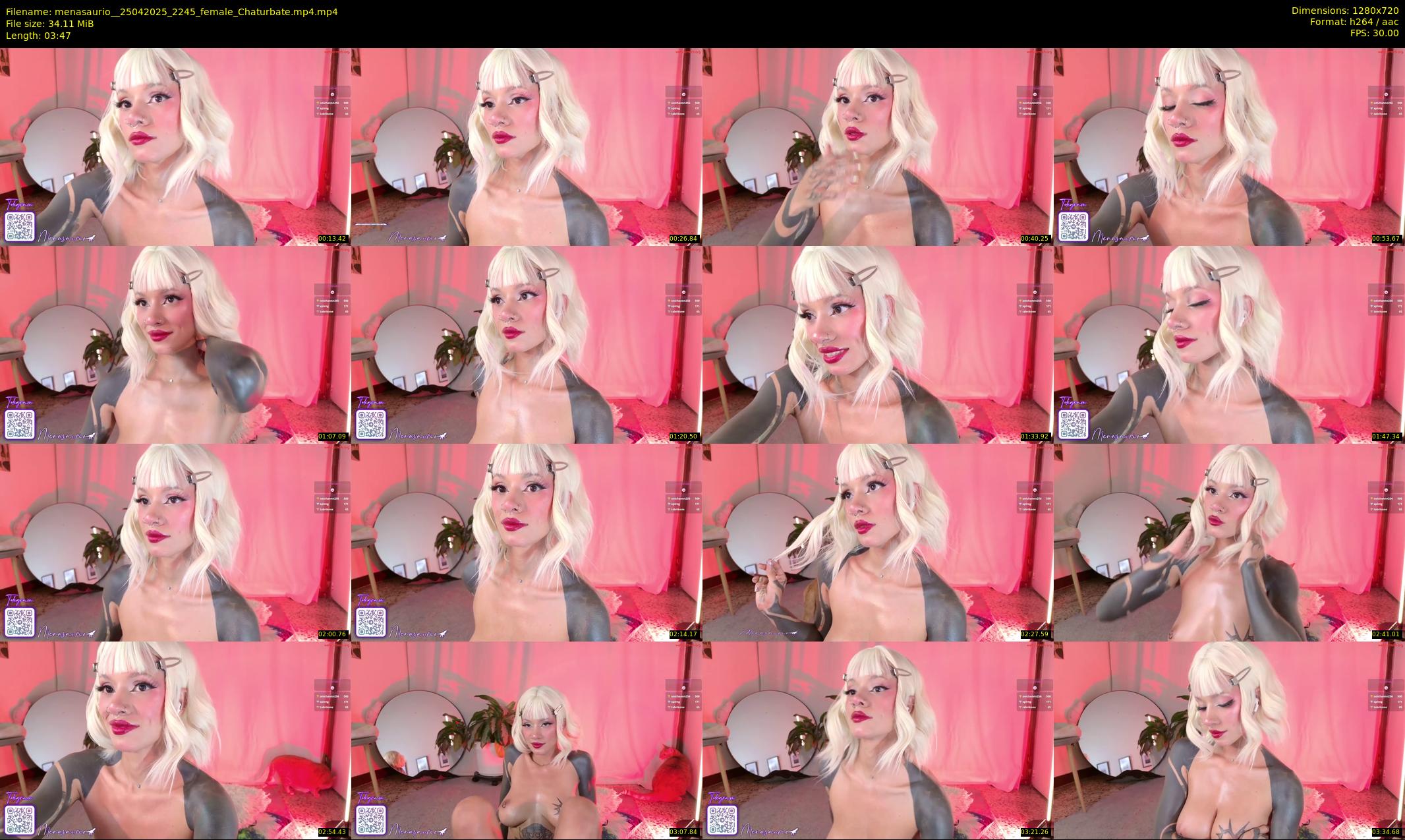 menasaurio_ — 4 minute Chaturbate female cam show recording, 720p, Apr 25, 2025