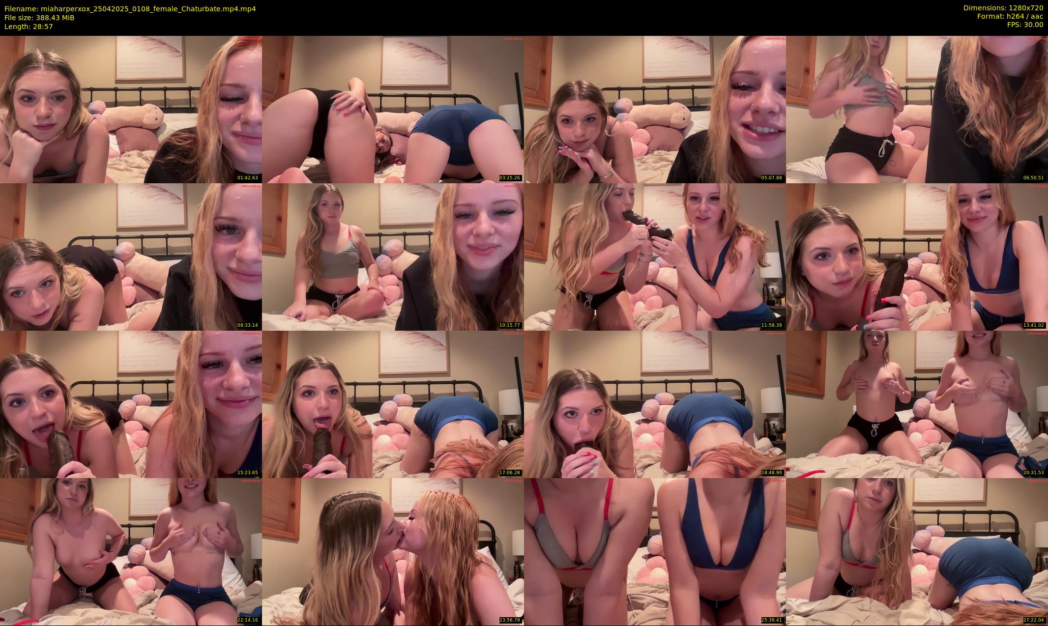 miaharperxox — 29 minute Chaturbate female cam show recording, 720p, Apr 25, 2025