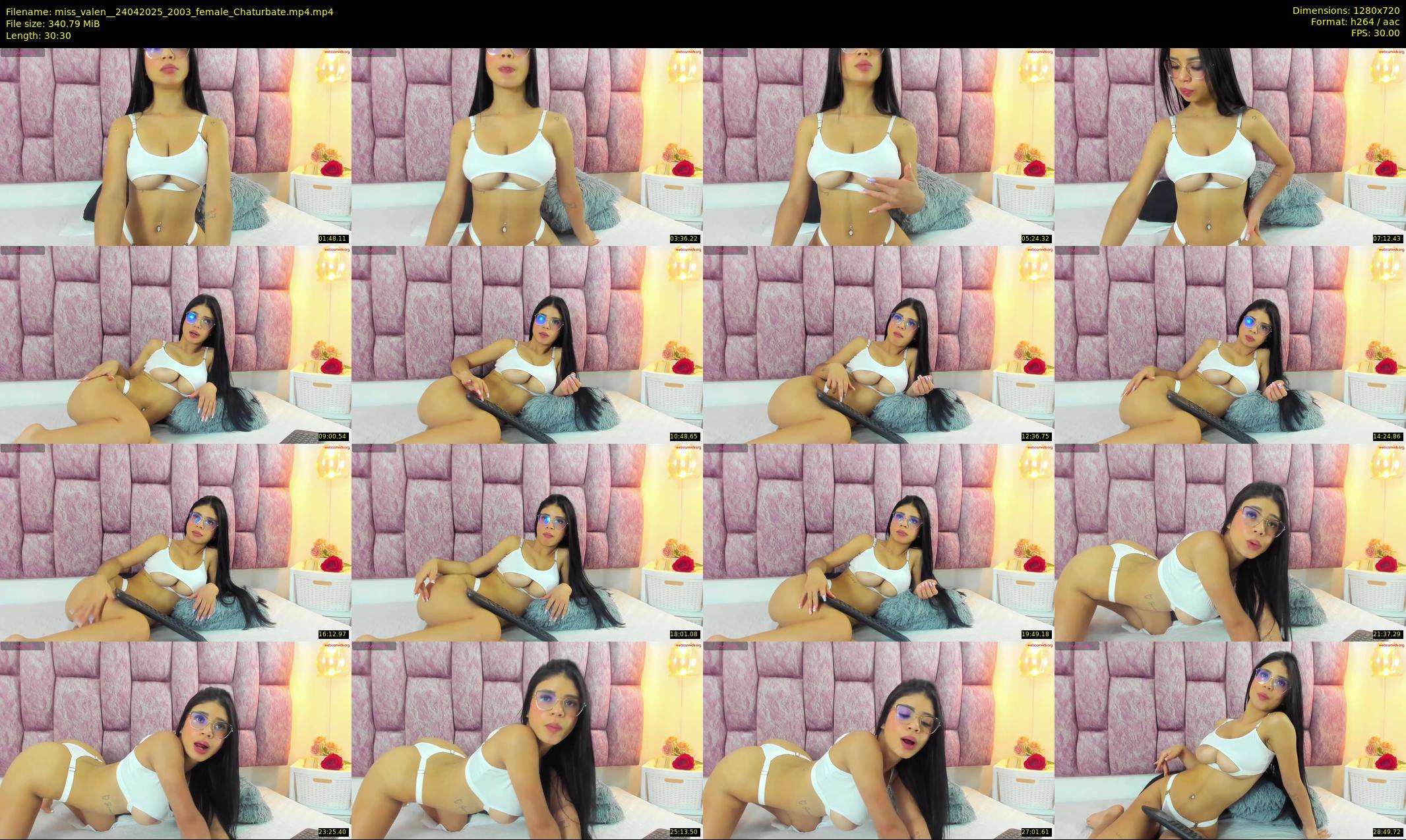 miss_valen_ — 31 minute Chaturbate female cam show recording, 720p, Apr 24, 2025