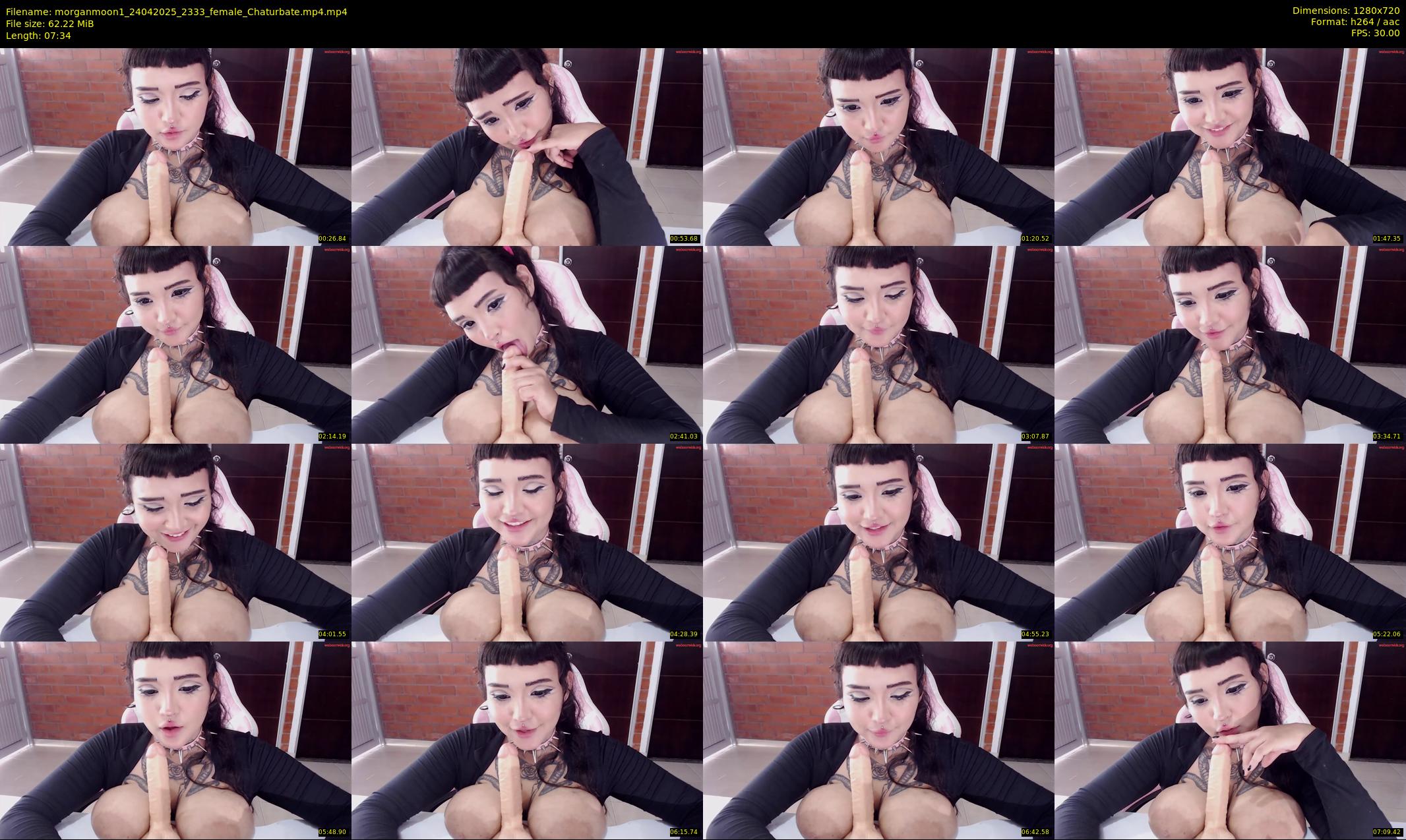 morganmoon1 — 8 minute Chaturbate female cam show recording, 720p, Apr 24, 2025