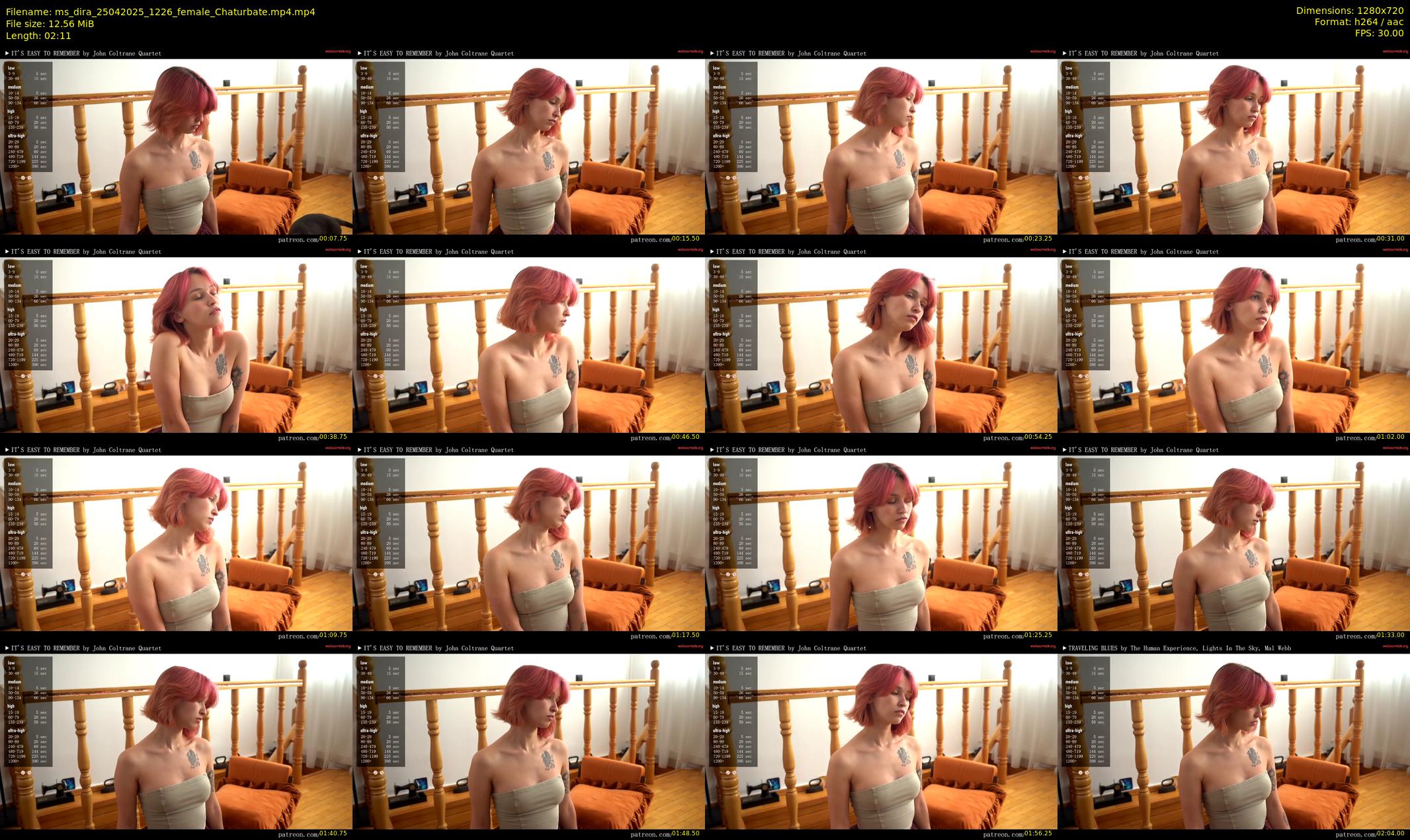 ms_dira — 3 minute Chaturbate female cam show recording, 720p, Apr 25, 2025