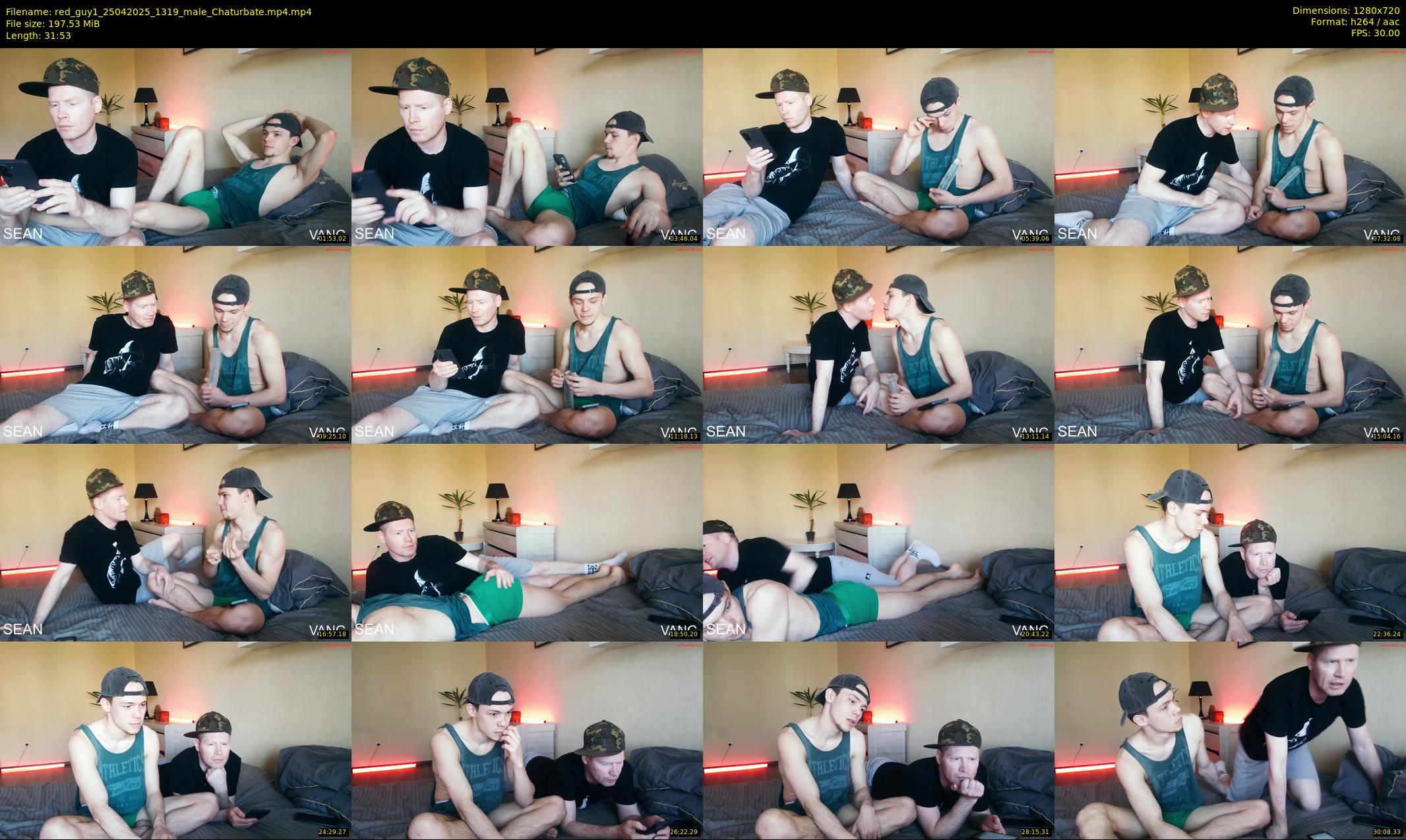 red_guy1 — 32 minute Chaturbate male cam show recording, 720p, Apr 25, 2025